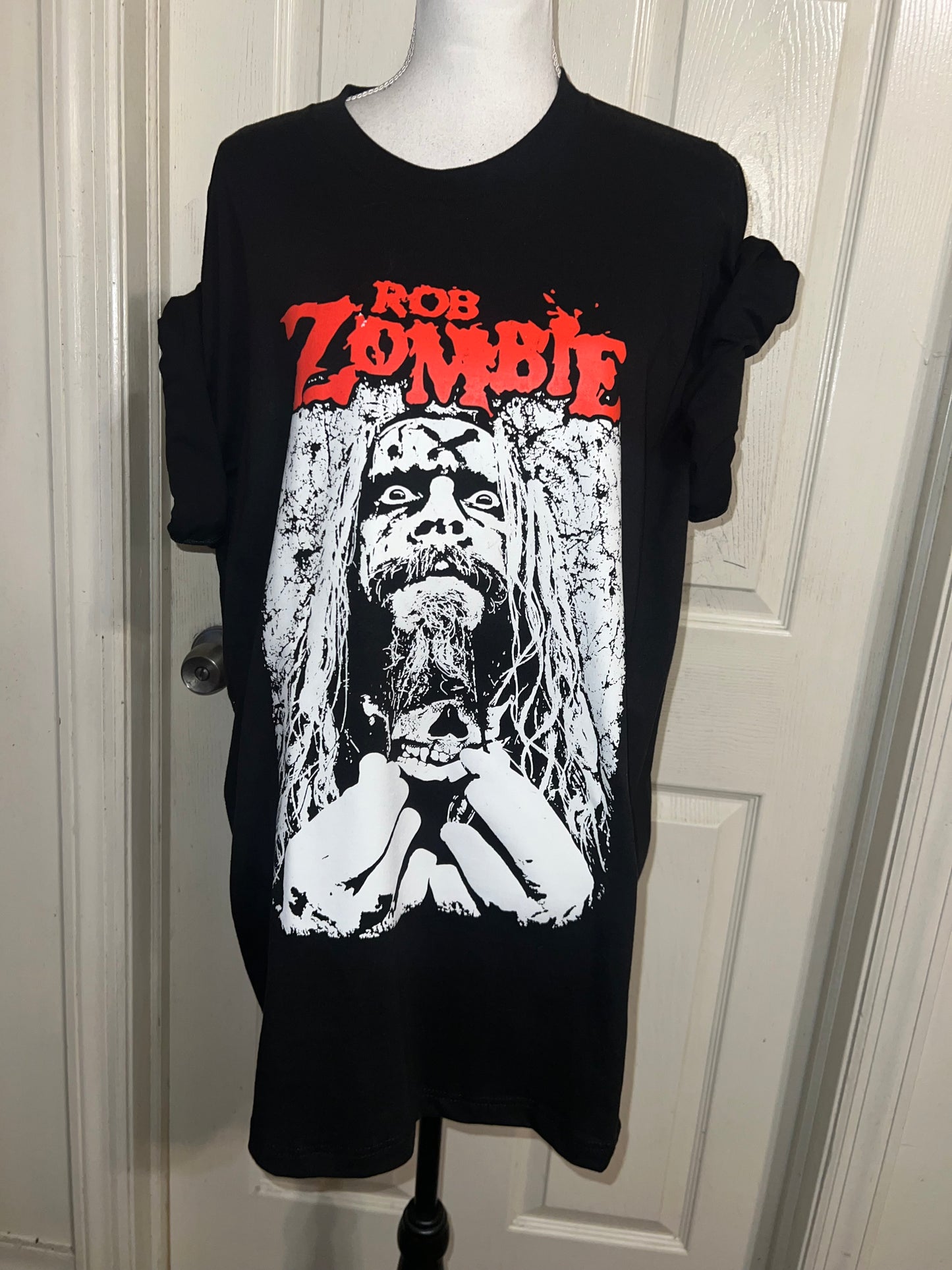 Rob Zombie Oversized Distressed Tee