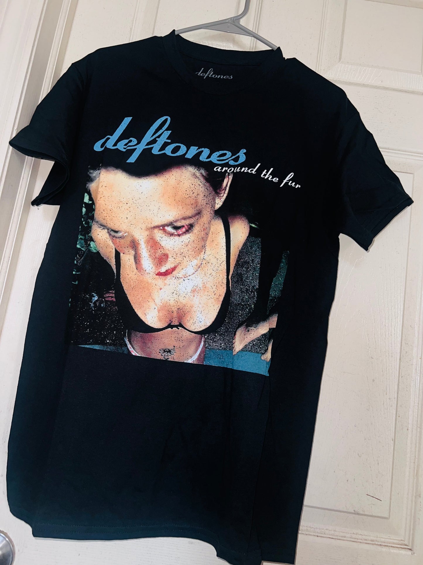 Deftones Around the Fur Oversized Distressed Tee