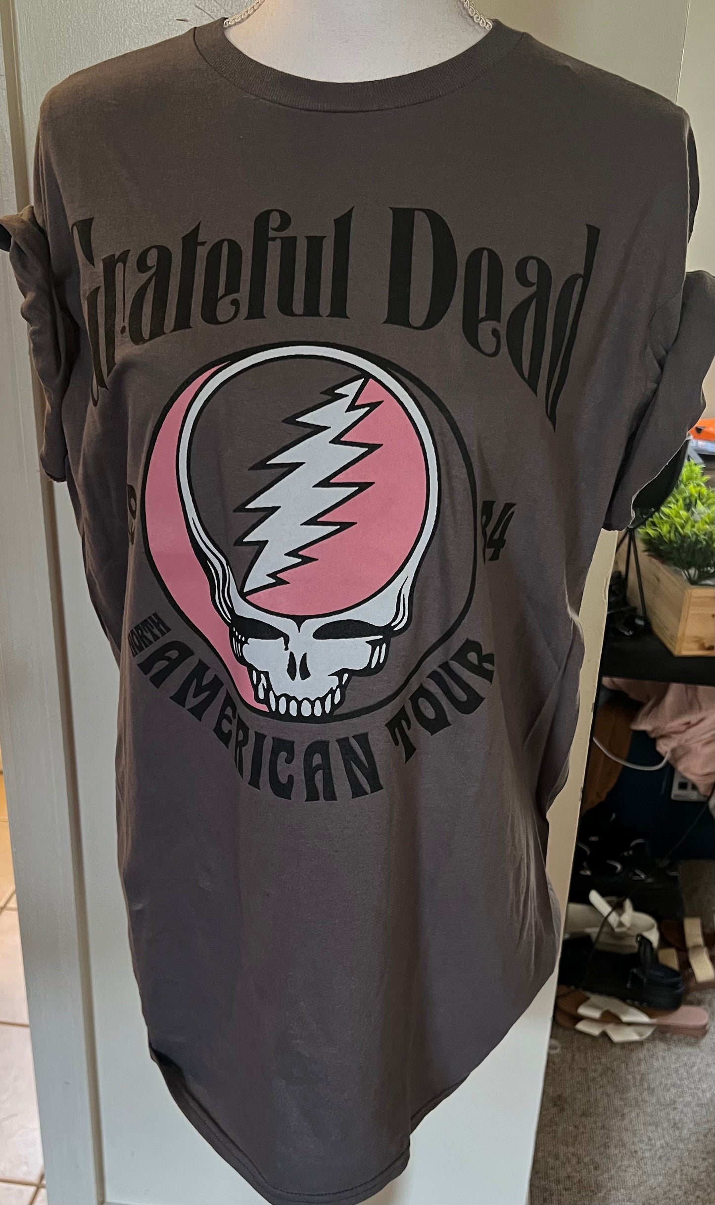 Grateful Dead Oversized Distressed Tee