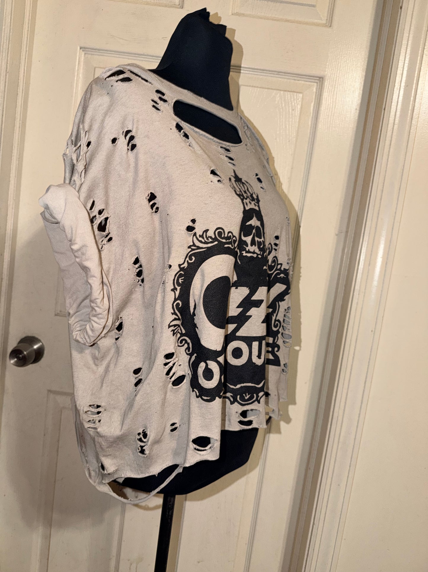 Ozzy Osbourne Oversized Distressed Tee (As Is)