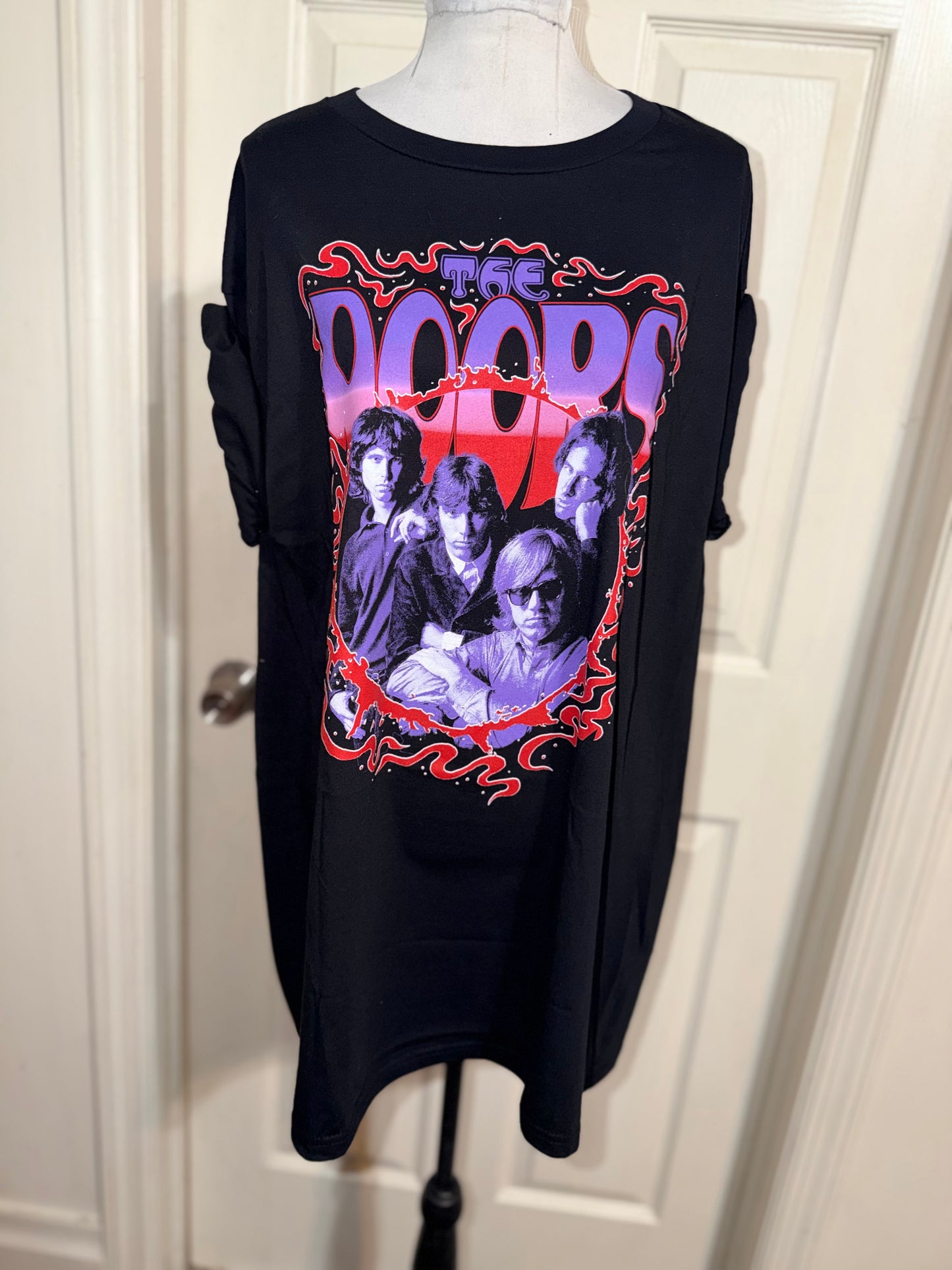 The Doors Double Sided Oversized Distressed Tee