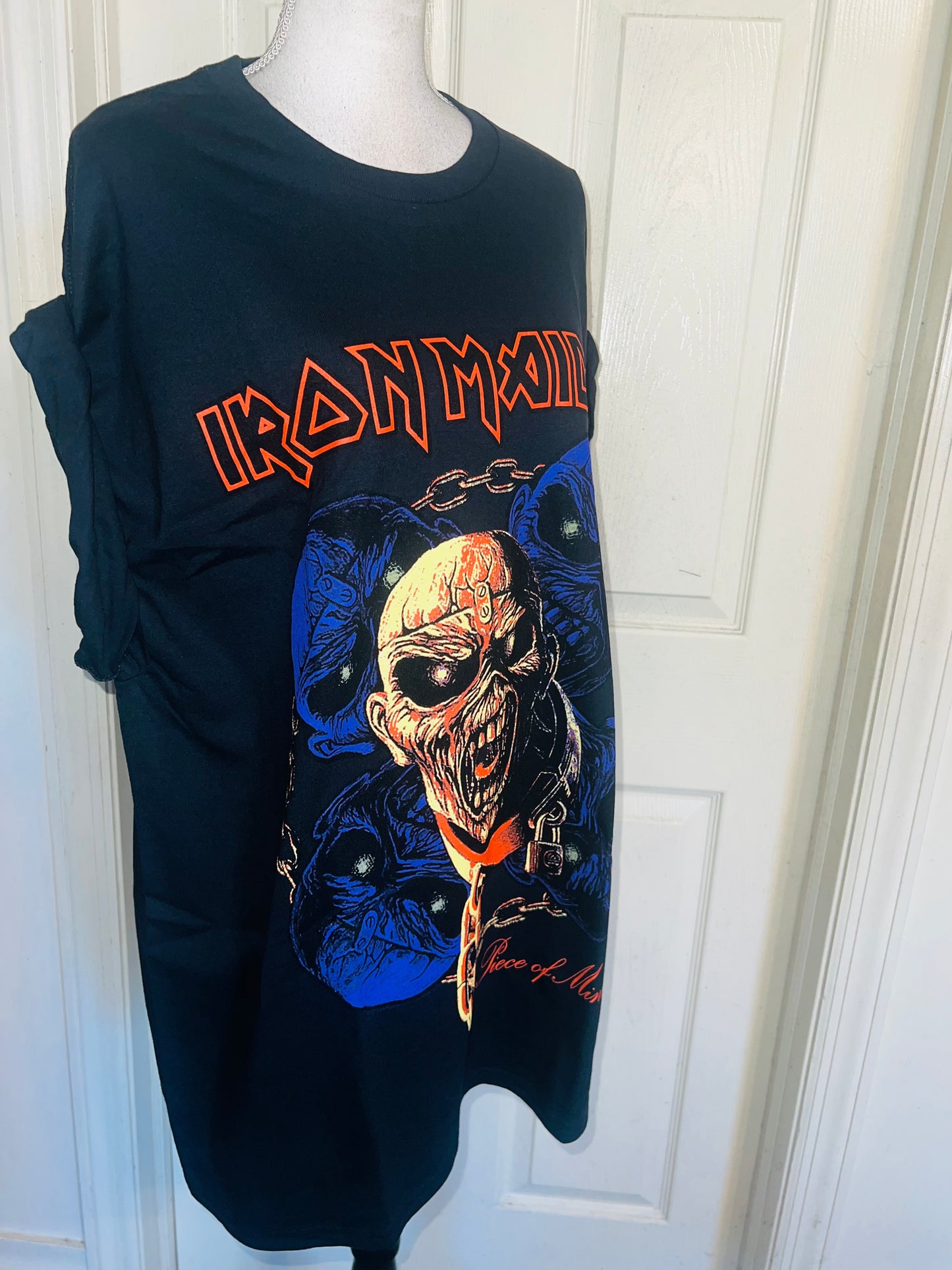 Iron Maiden Oversized Distressed Tee