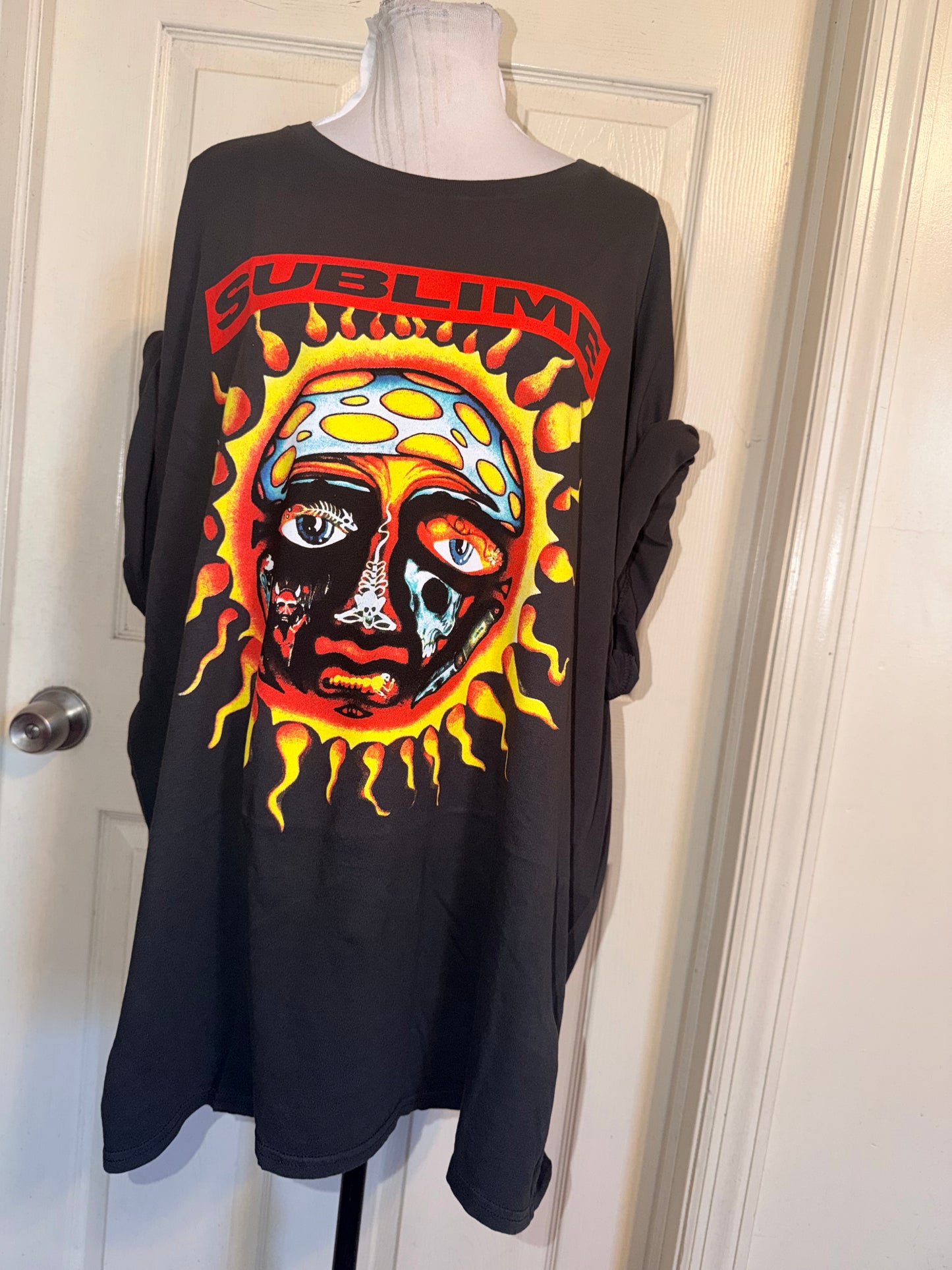 Sublime Double Sided Oversized Distressed Tee