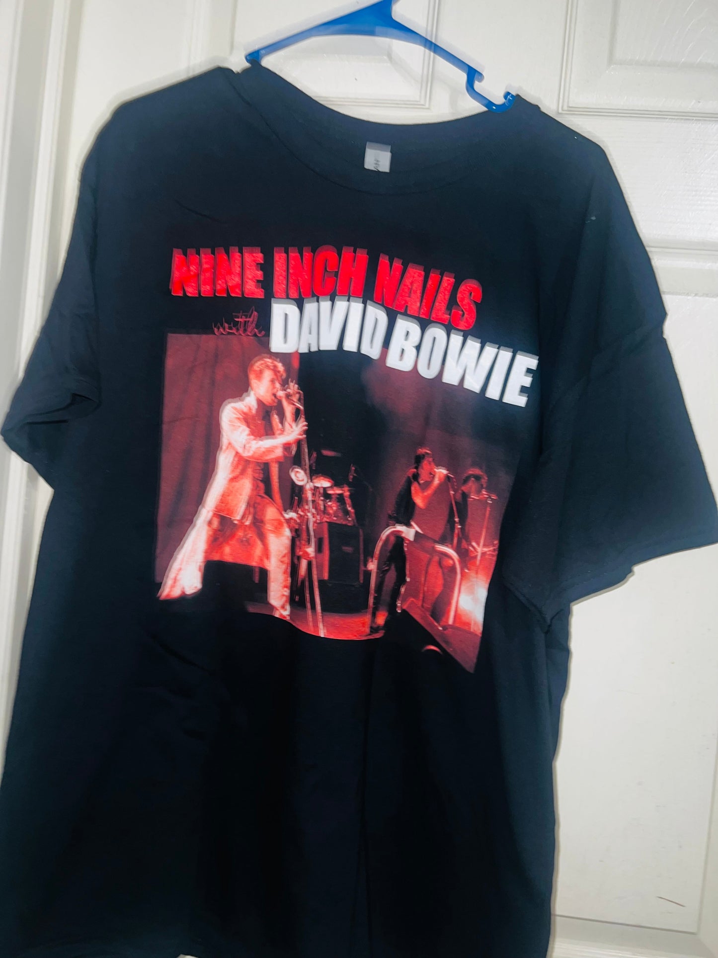 Nine Inch Nails and David Bowie Oversized Tee