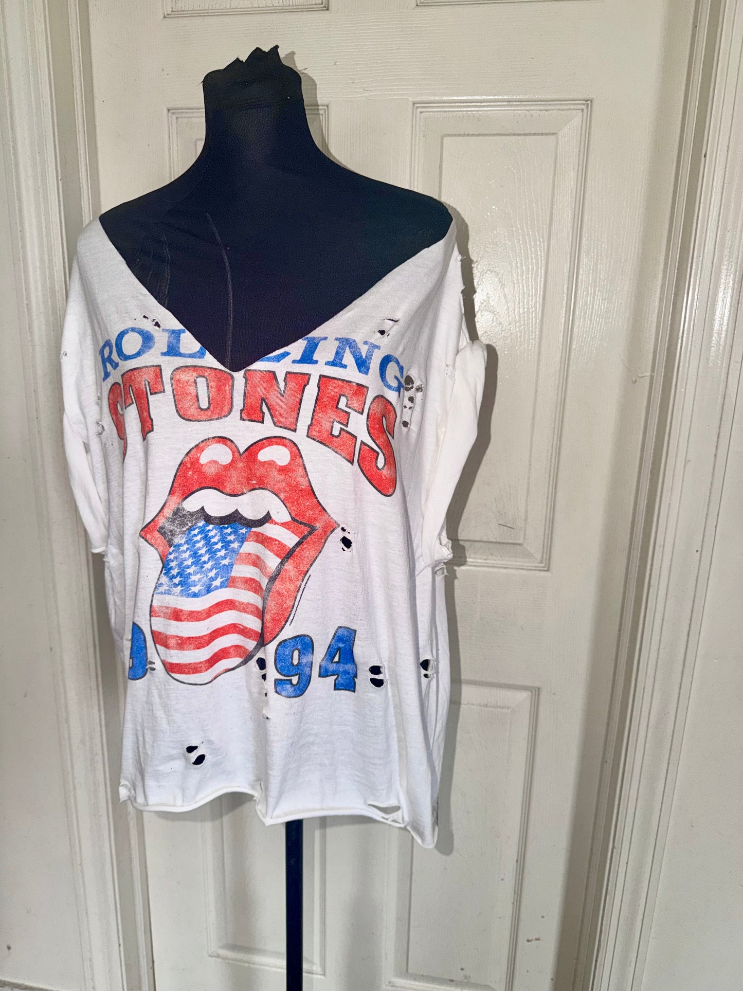 The Rolling Stones Open Back Bow Tee (as is)