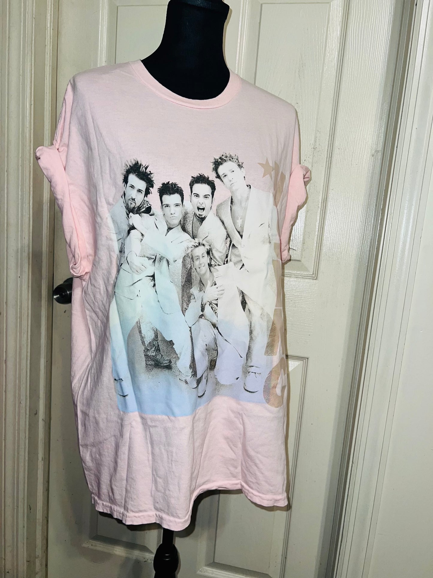 NSYNC Oversized Distressed Tee