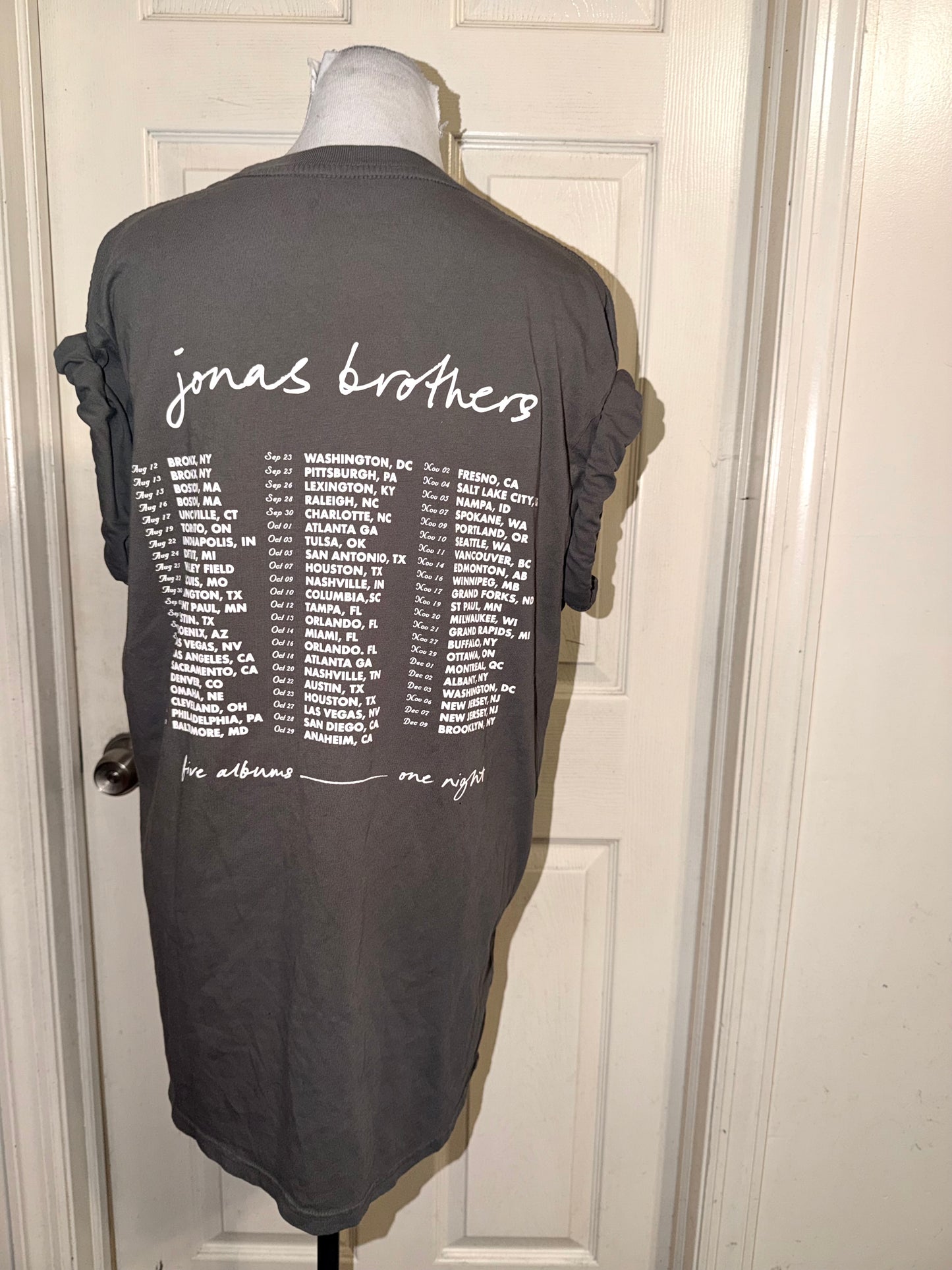 Jonas Brothers Double Sided Tee