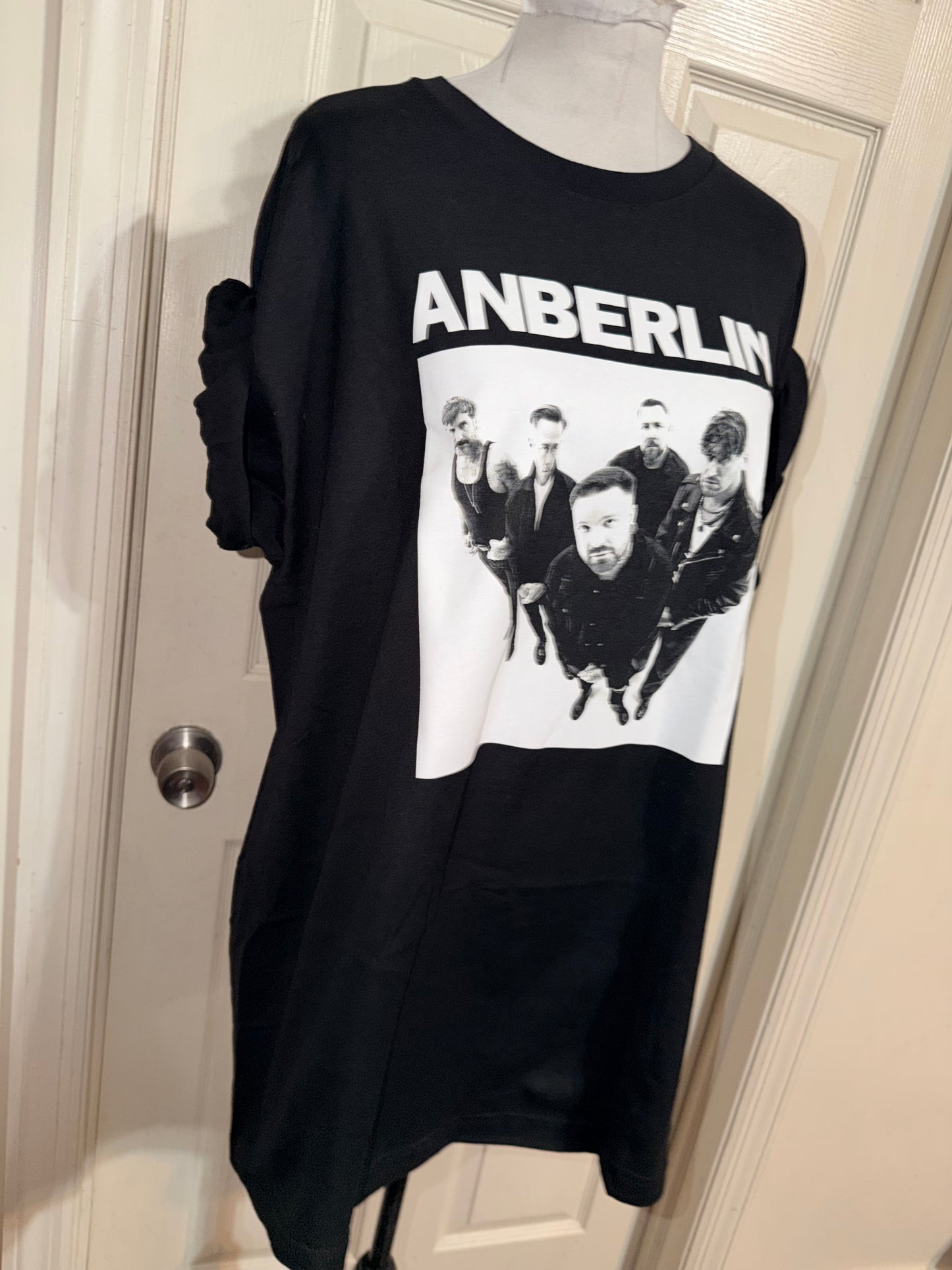 Anberlin Oversized Distressed Tee