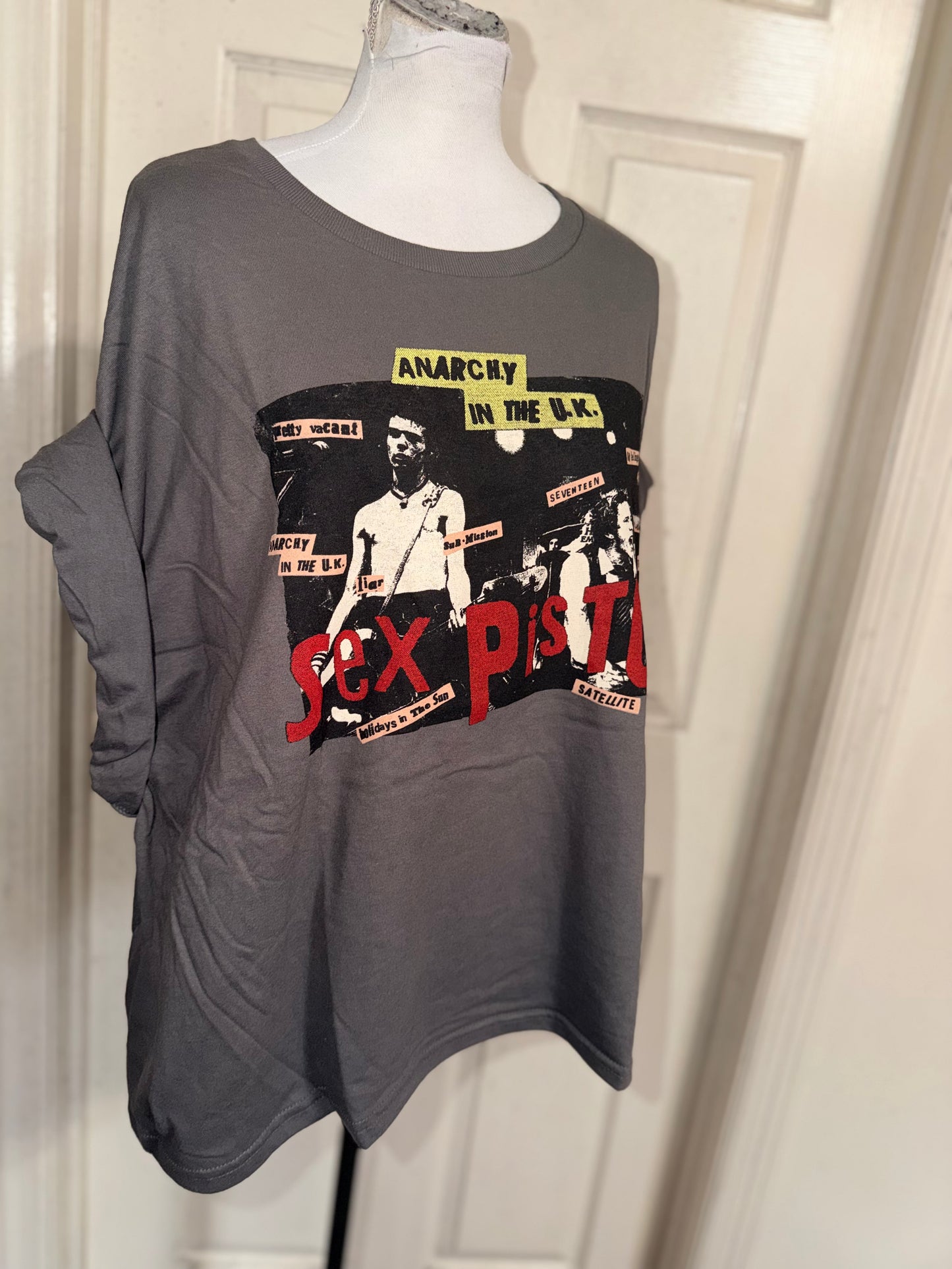 The Sex Pistols Oversized Distressed Tee