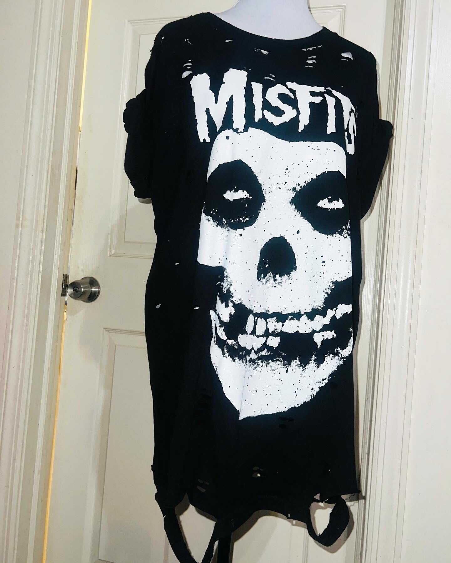 The Misfits Oversized Distressed Tee