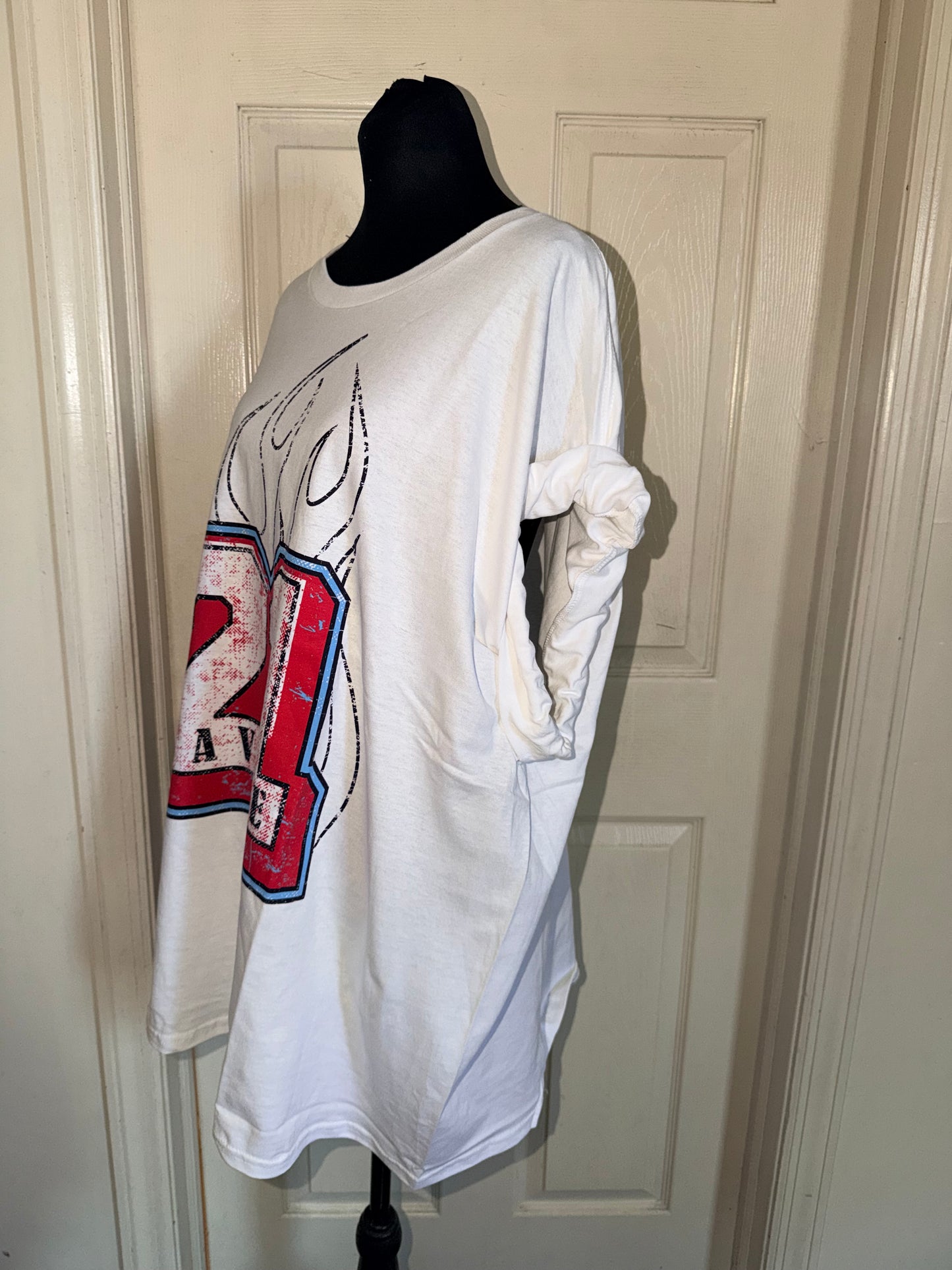 21 Savage Oversized Distressed Tee