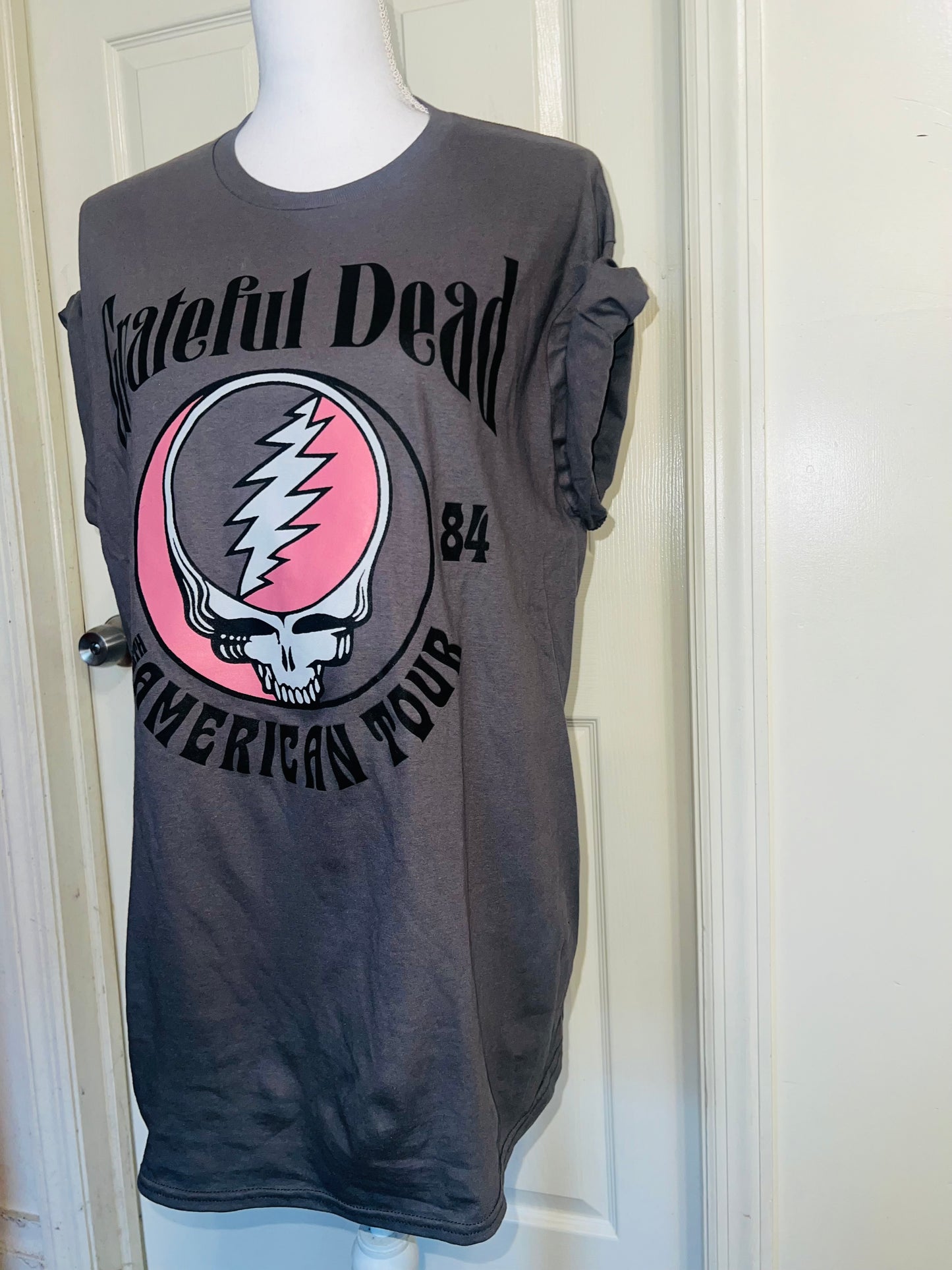 Grateful Dead Oversized Distressed Tee