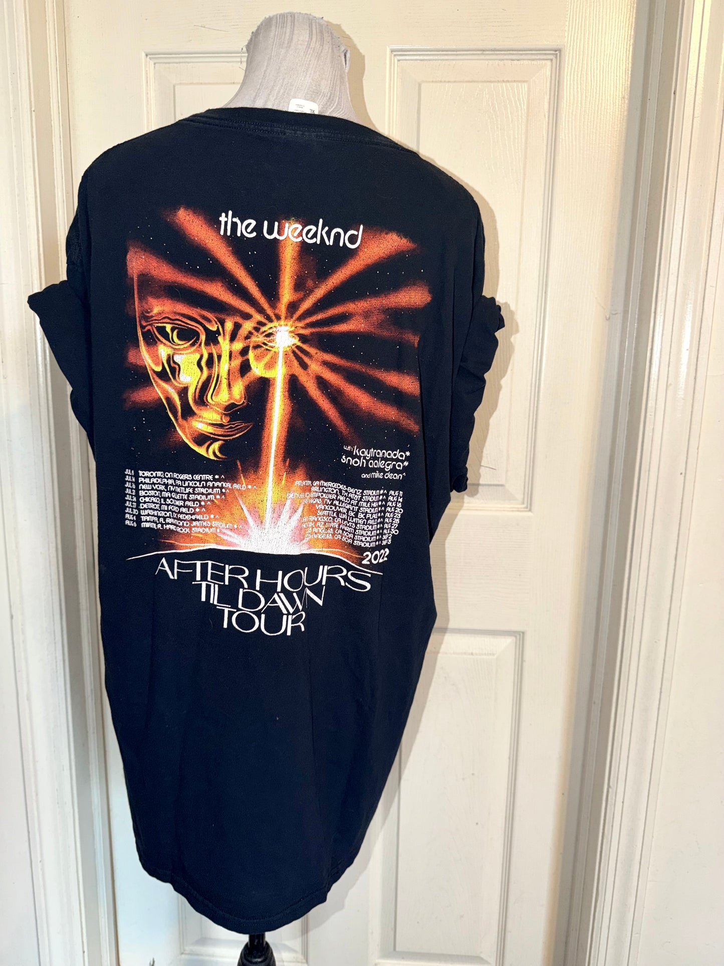 The Weeknd Double Sided Oversized Tee