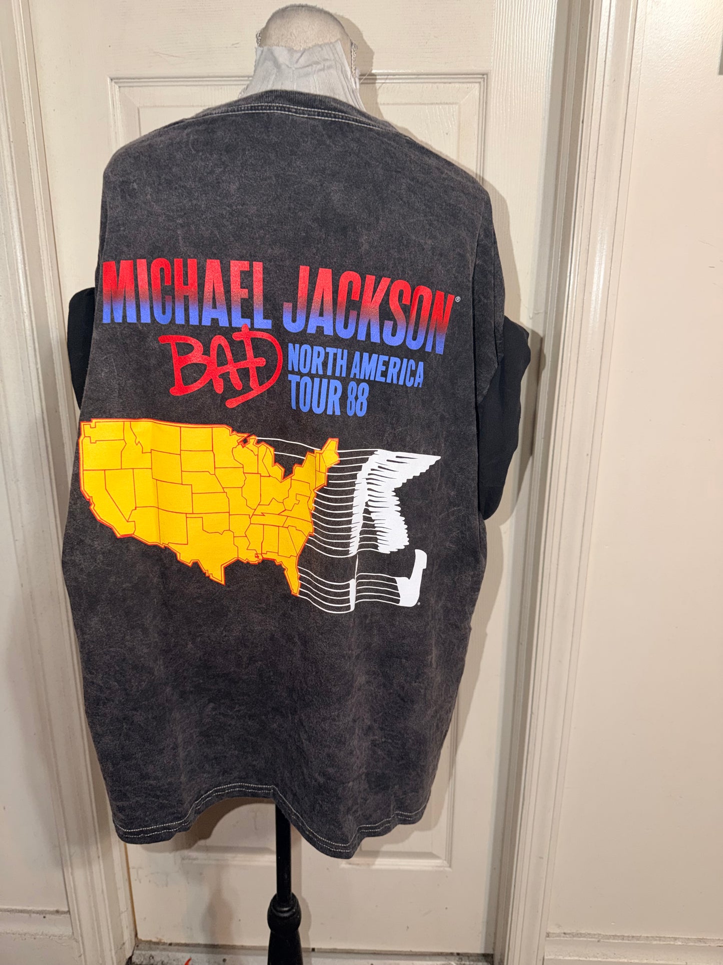 Michael Jackson Double Sided Oversized Tee