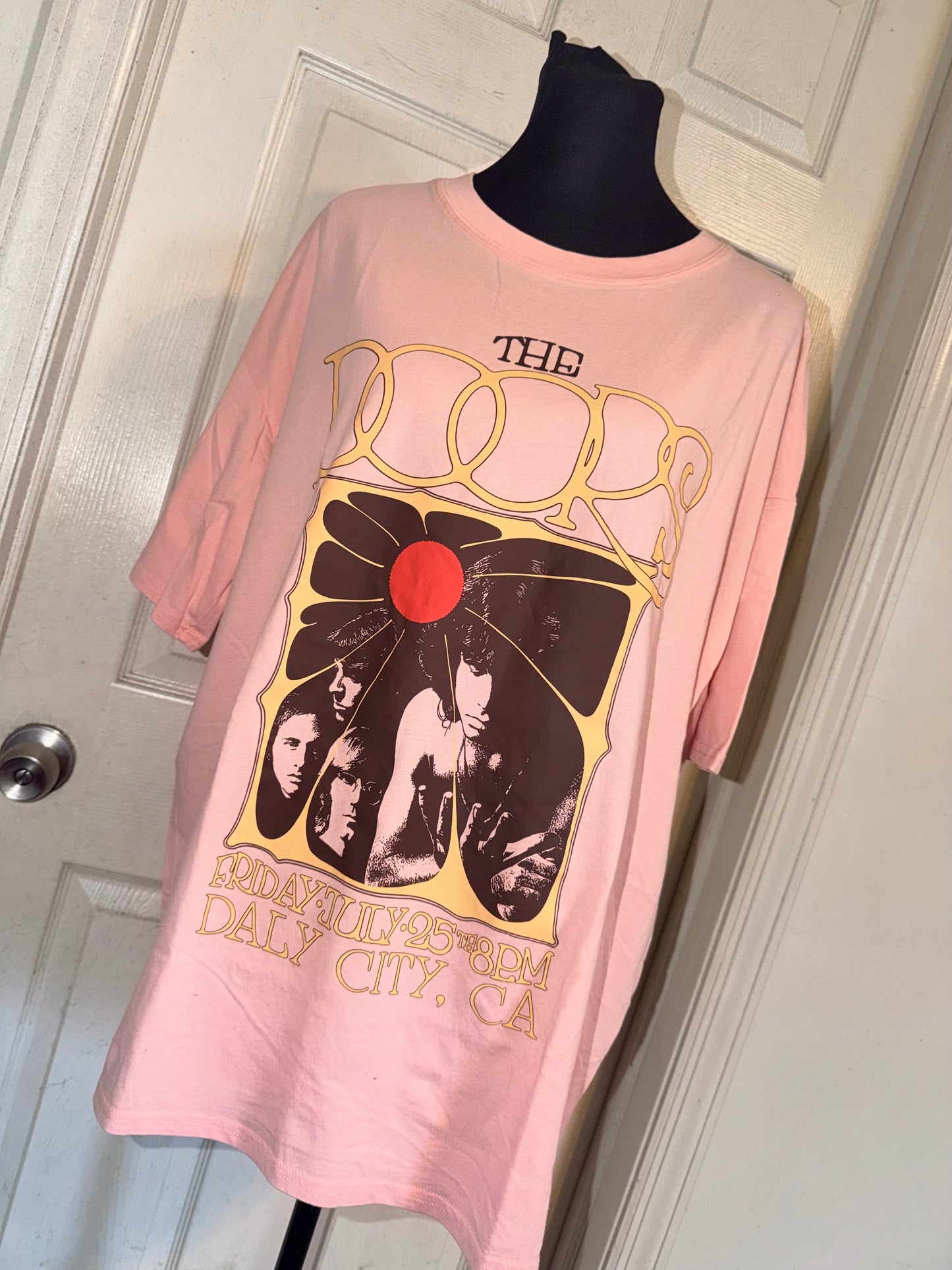 The Doors Oversized Distressed Tee