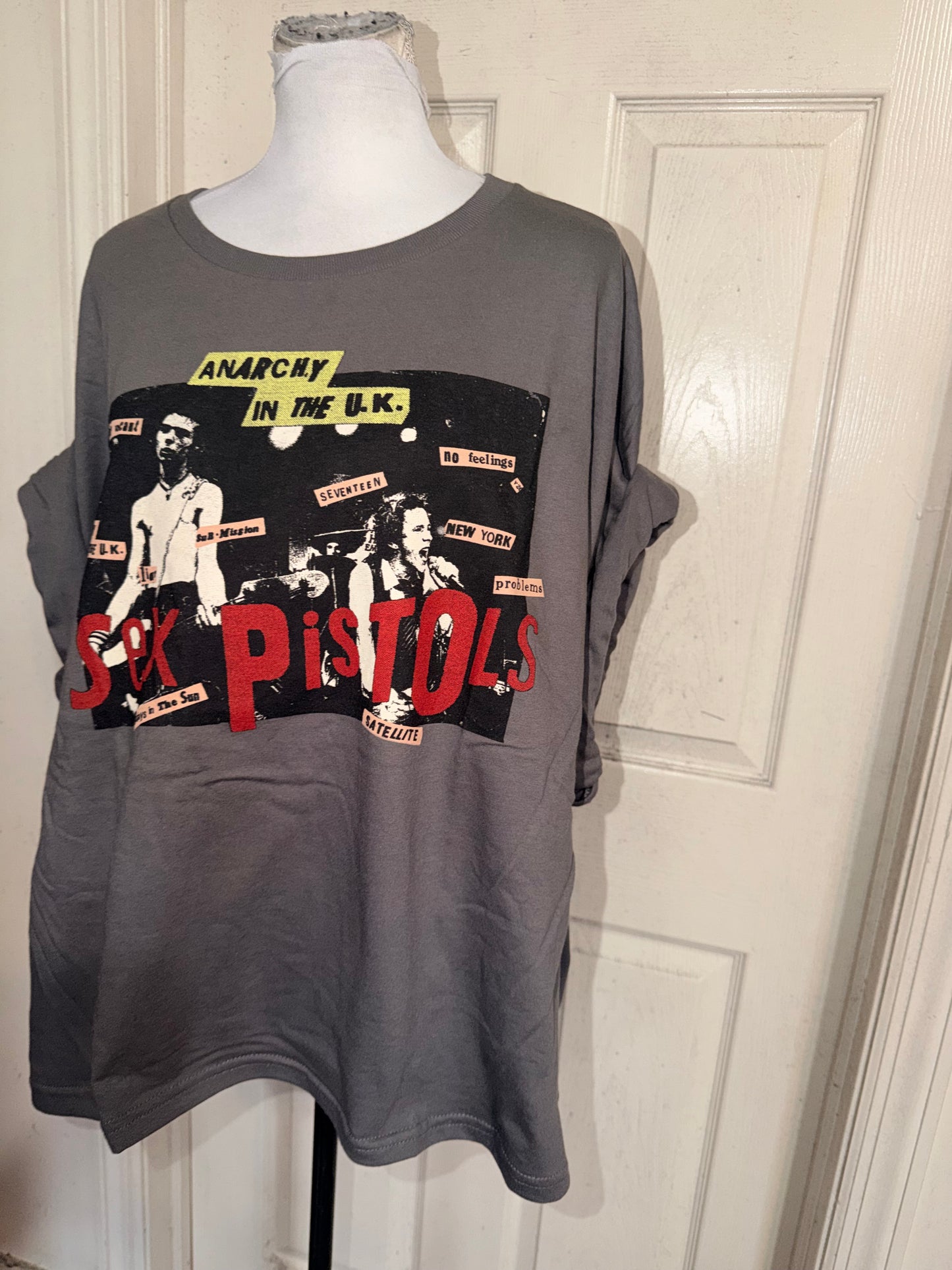 The Sex Pistols Oversized Distressed Tee
