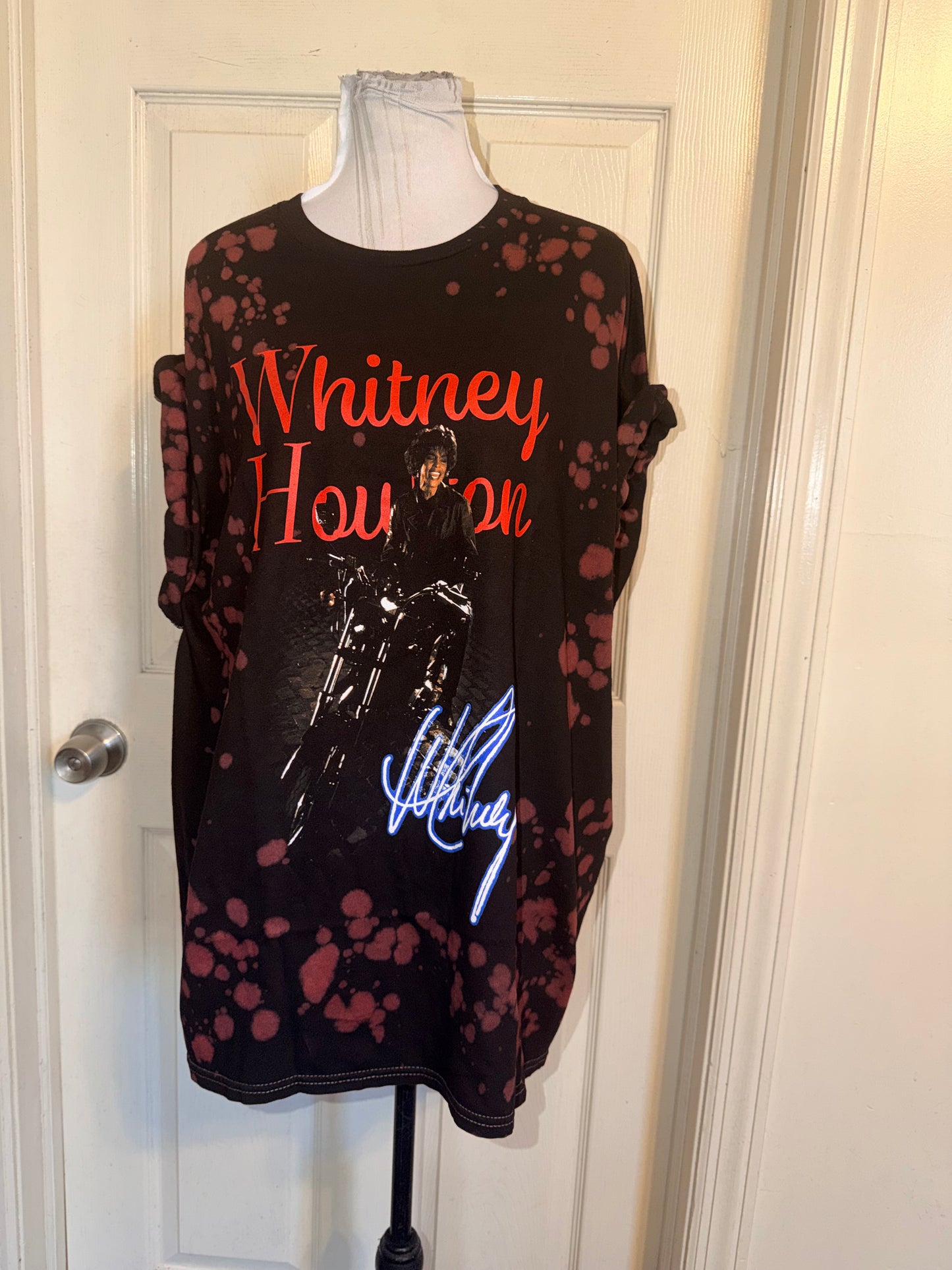 Whitney Houston Distressed Tee