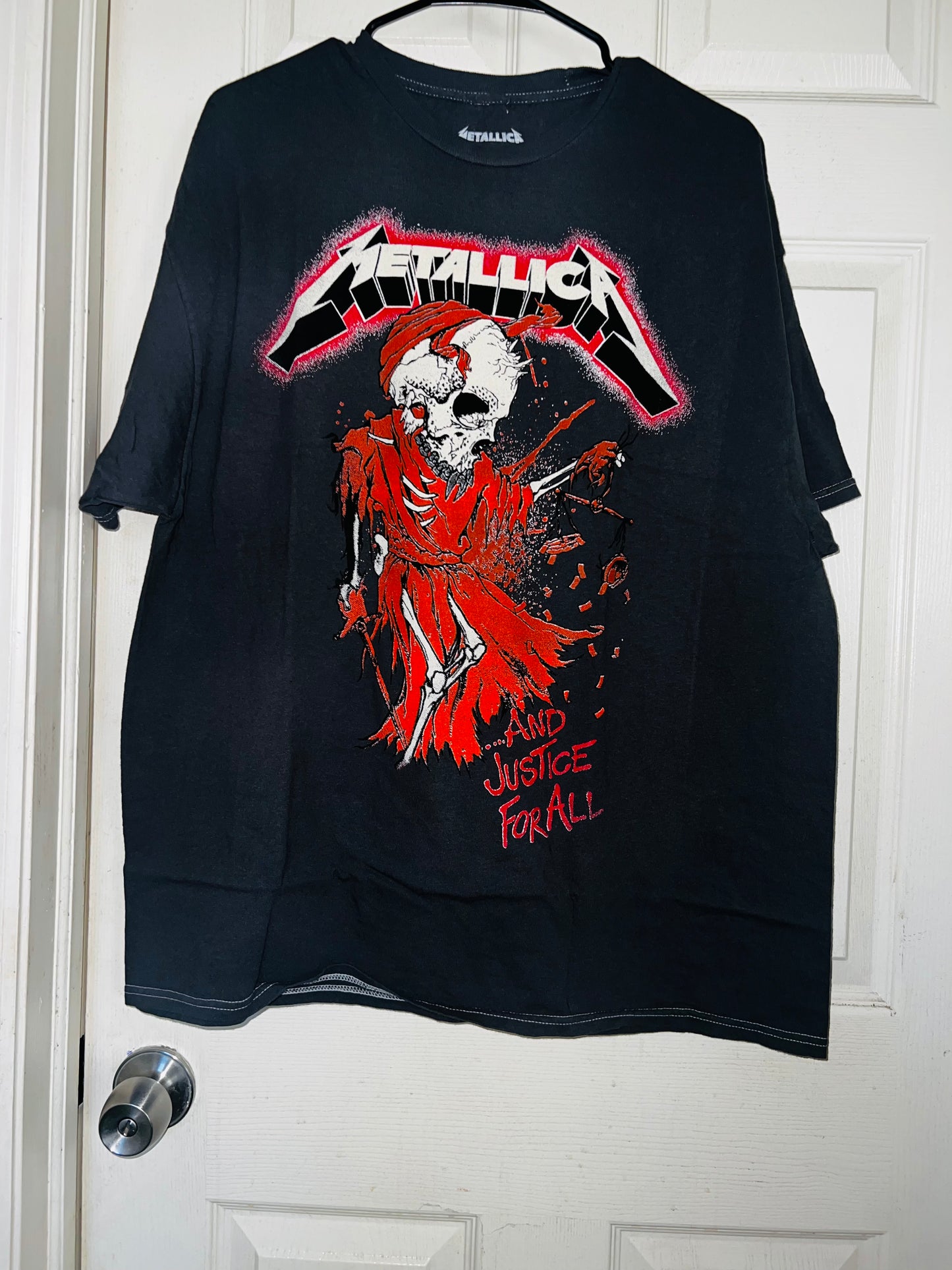 Metallica Justice for All Oversized Tee