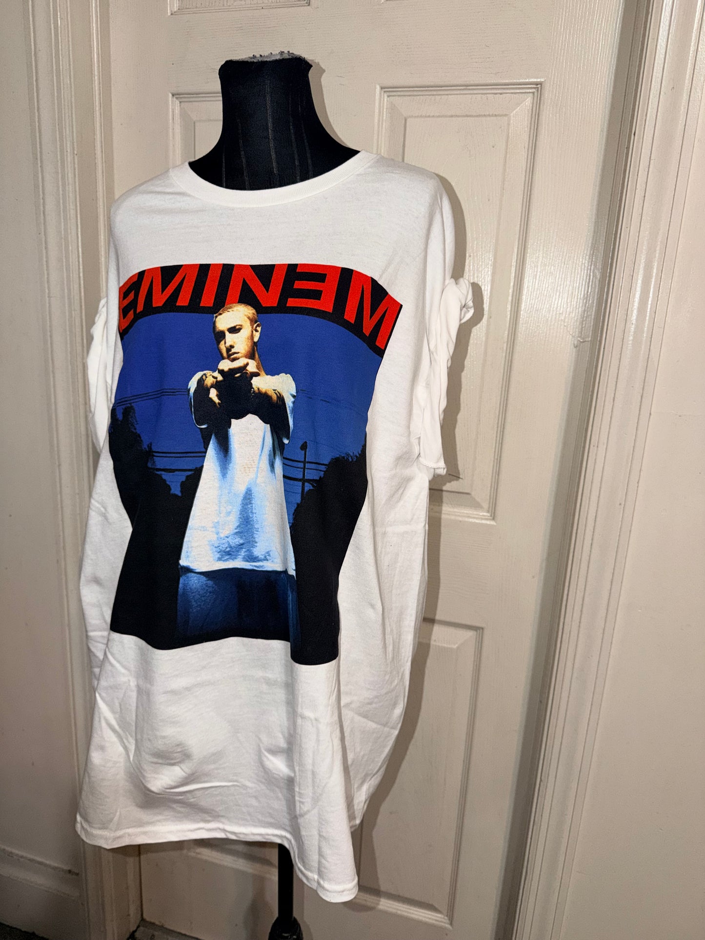 Eminem Oversized Distressed Tee