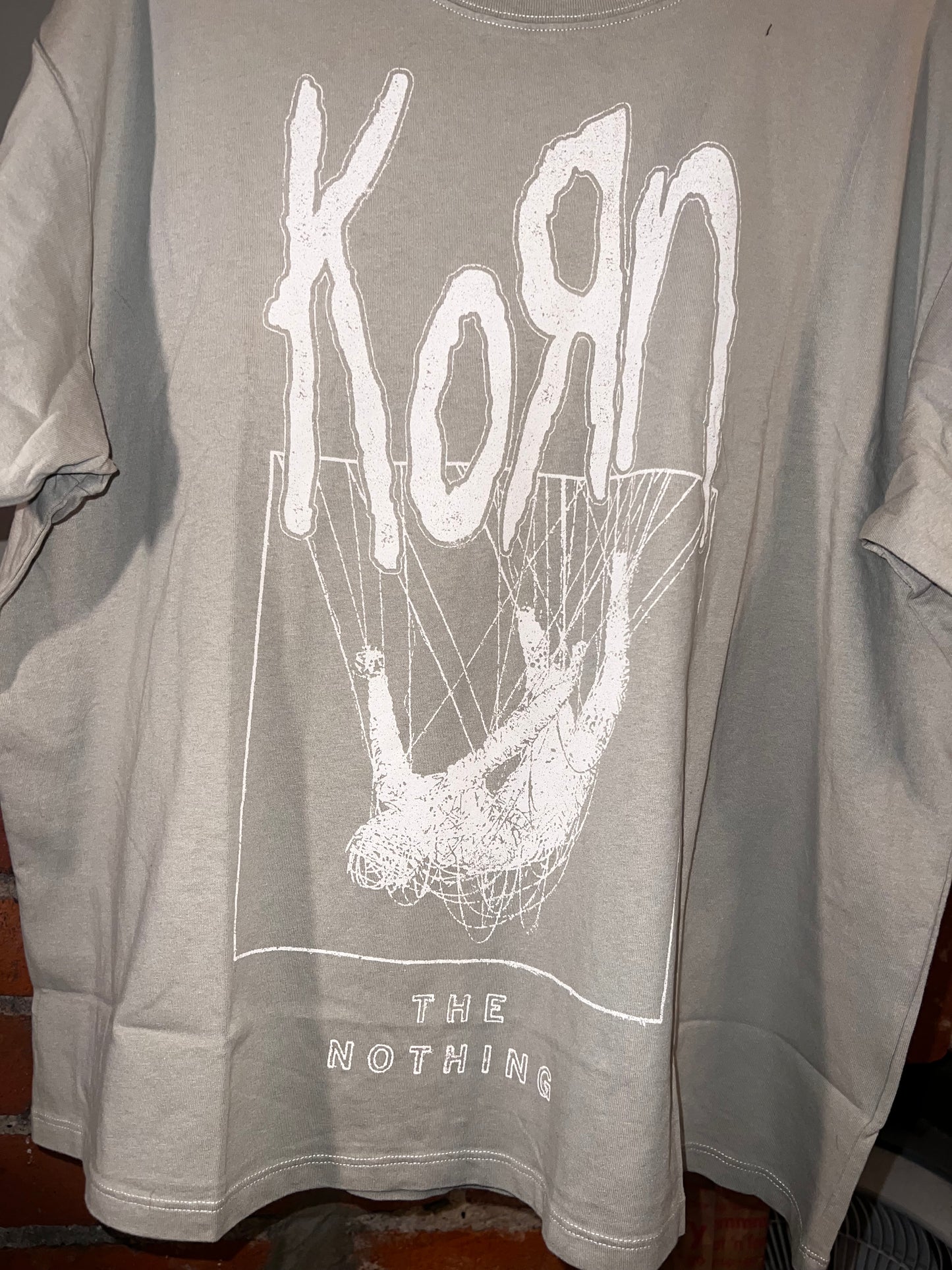 Korn Oversized Distressed Tee