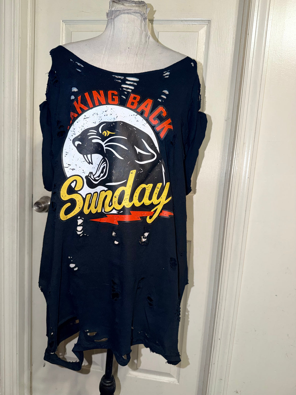 Taking Back Sunday Oversized Distressed Tee