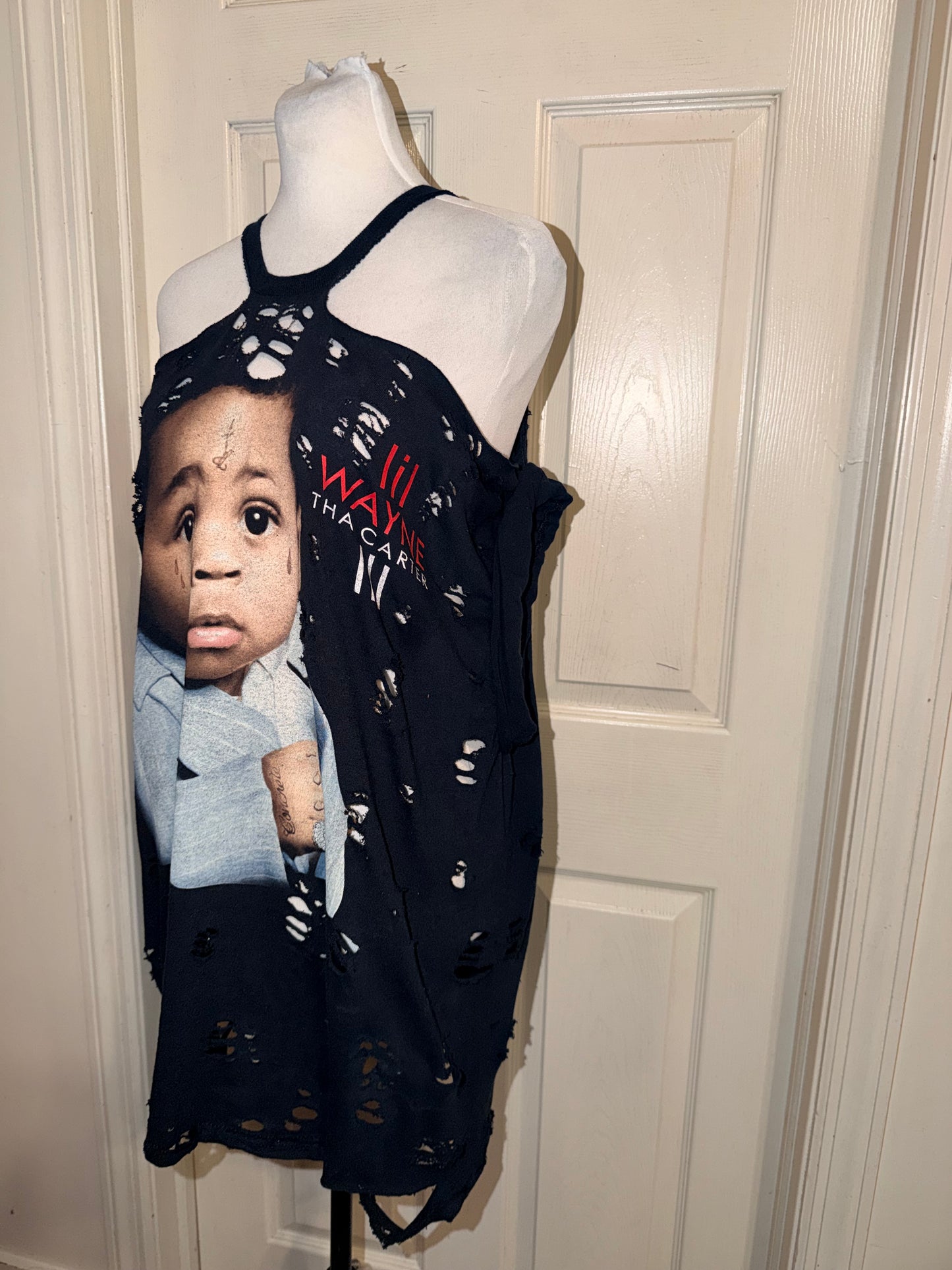 Lil Wayne Oversized Distressed Tee