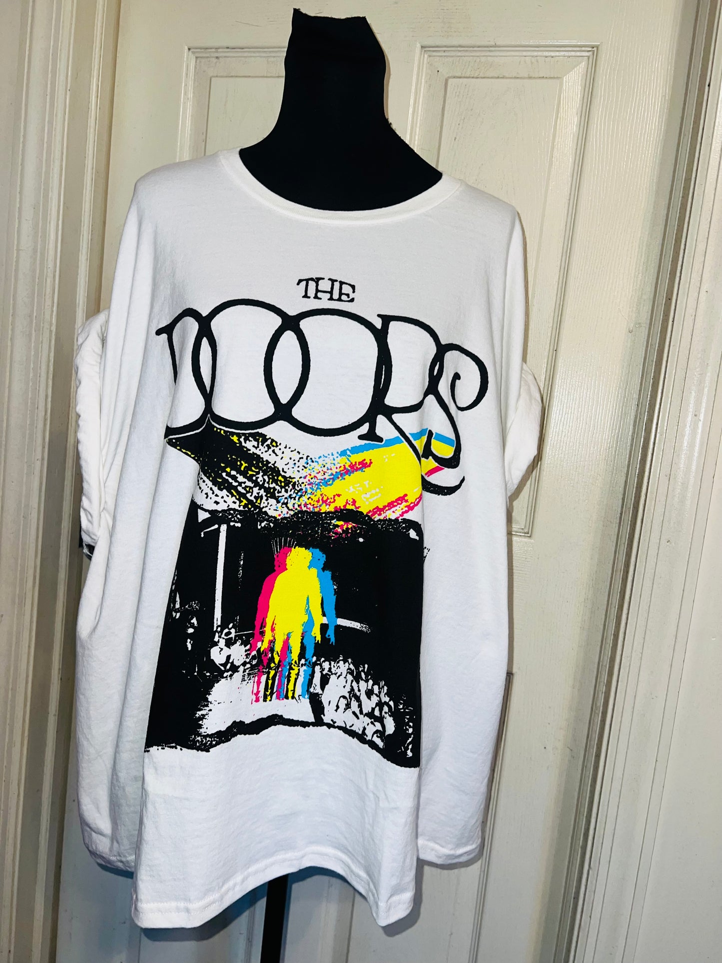 The Doors Double Sided Oversized Distressed Tee