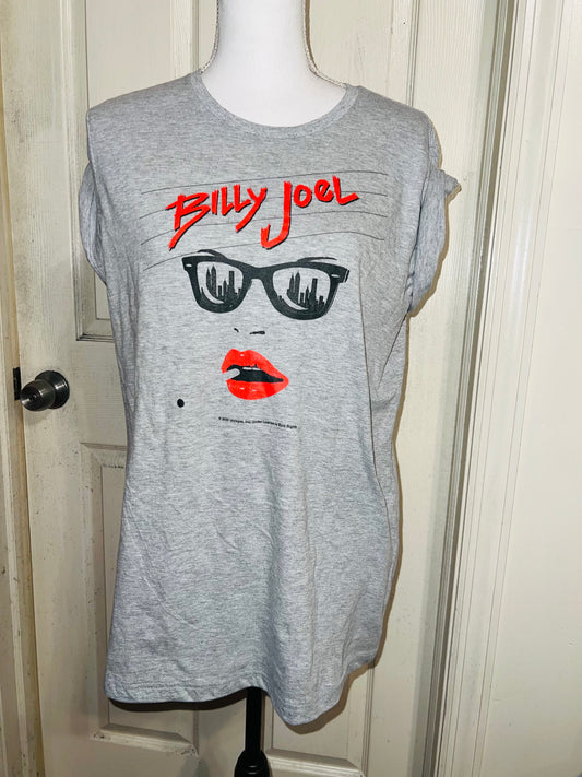 Billy Joel Oversized Distressed Tee