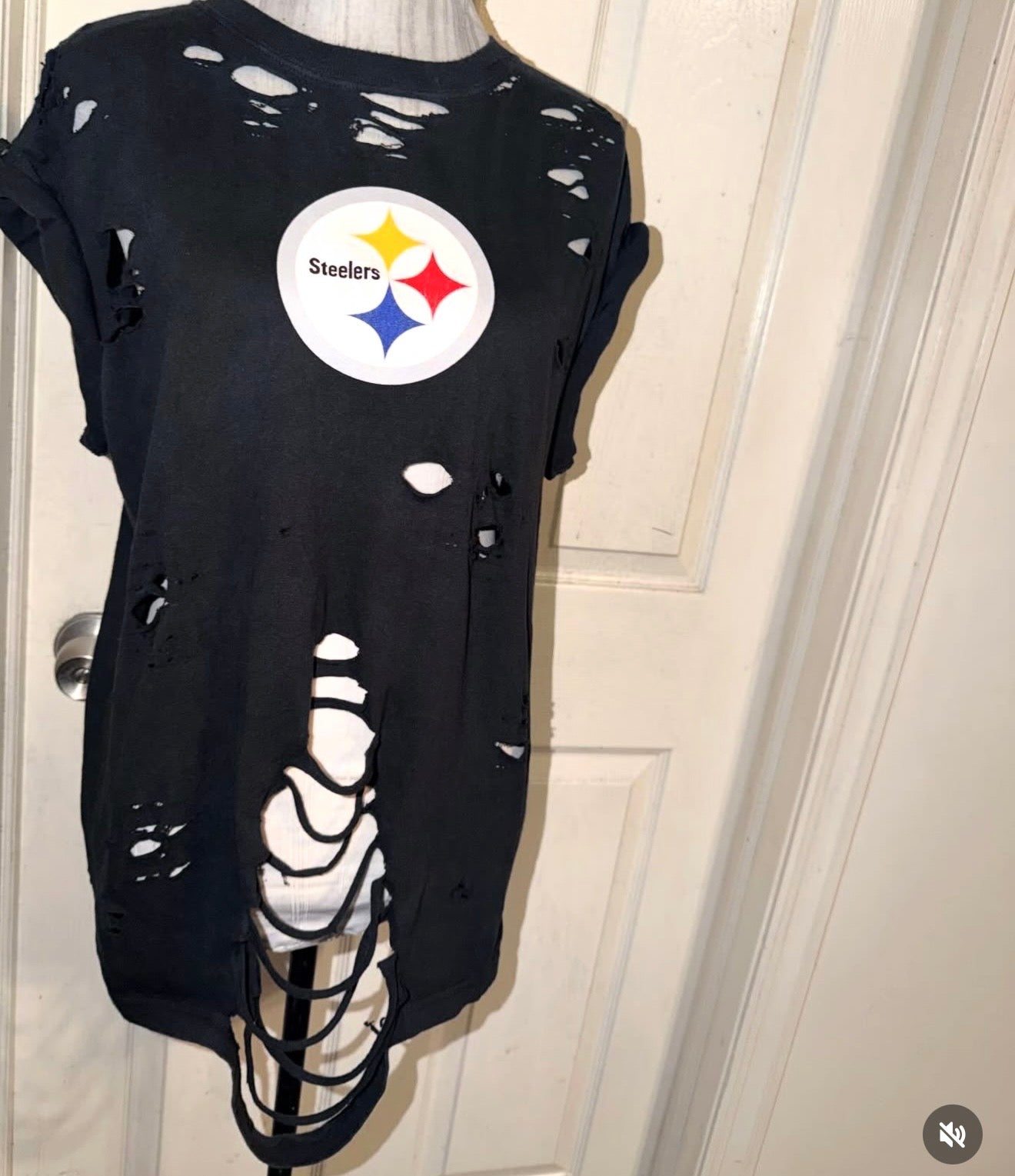 Pittsburgh Steelers Vintage Distressed Tee