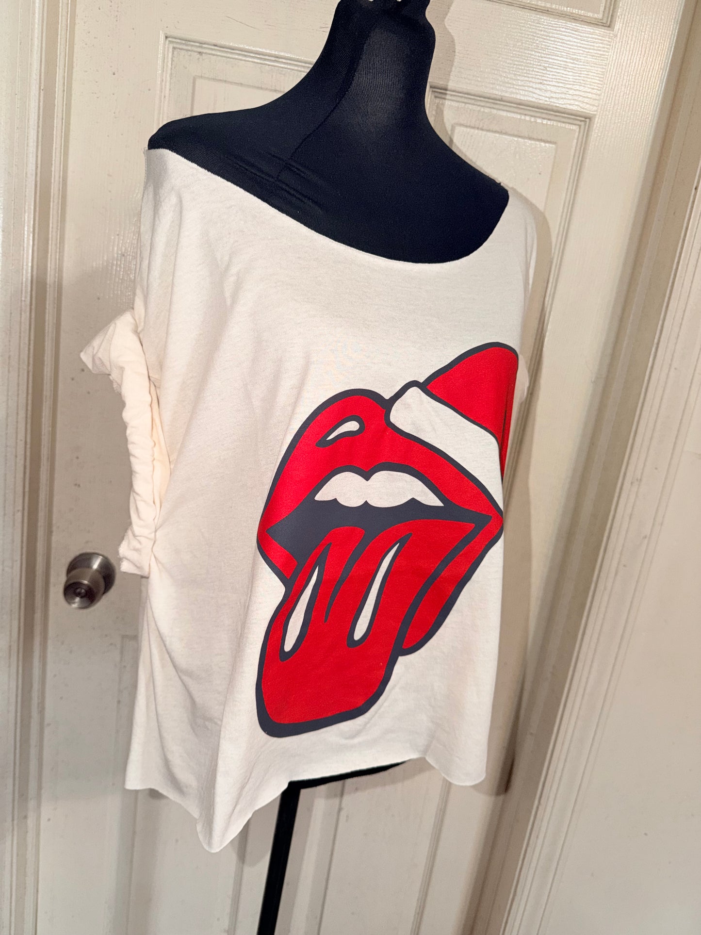 The Rolling Stones OFTS Oversized Distressed Tee