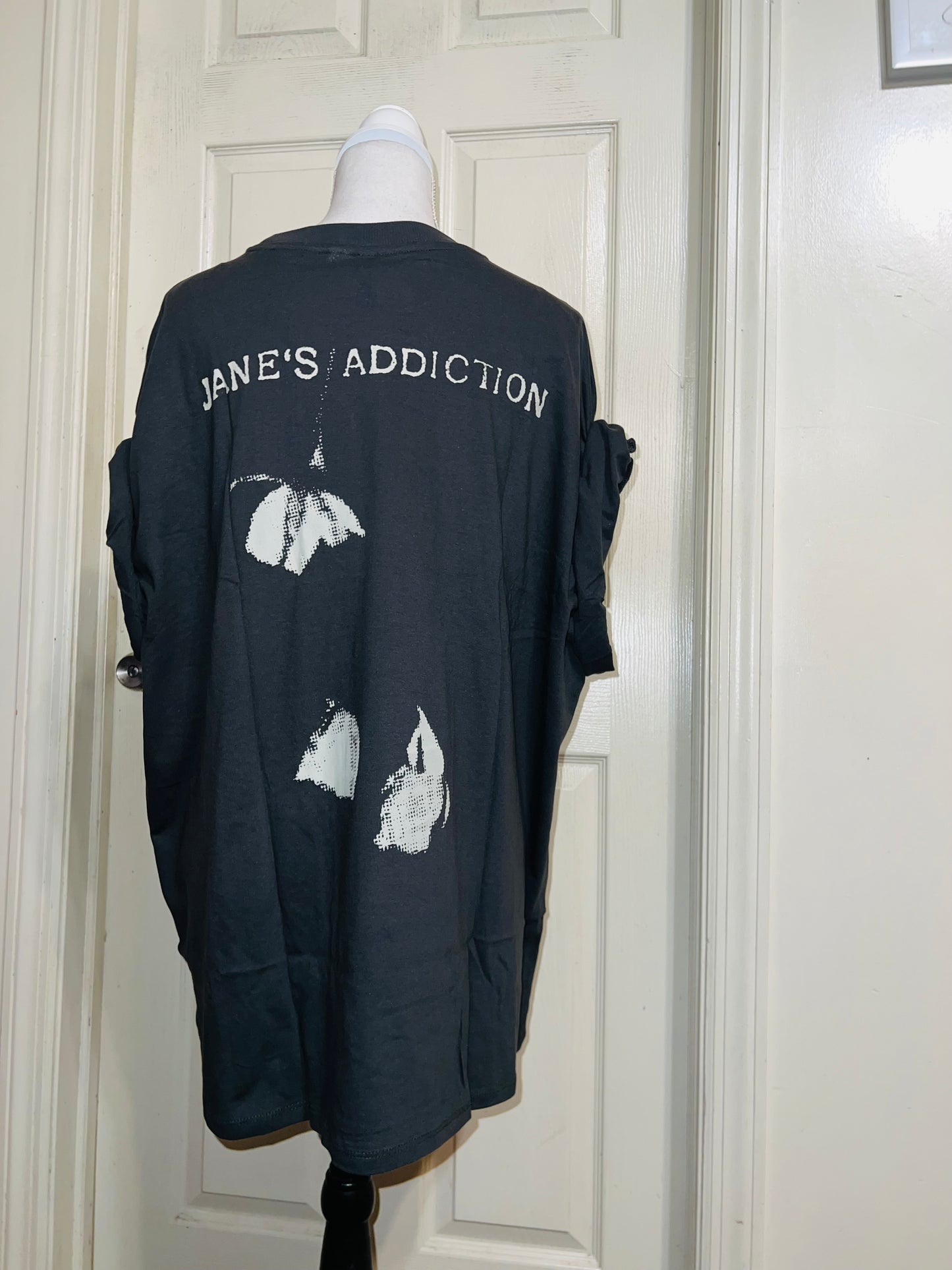 Jane’s Addiction Double Sided Oversized Distressed Tee