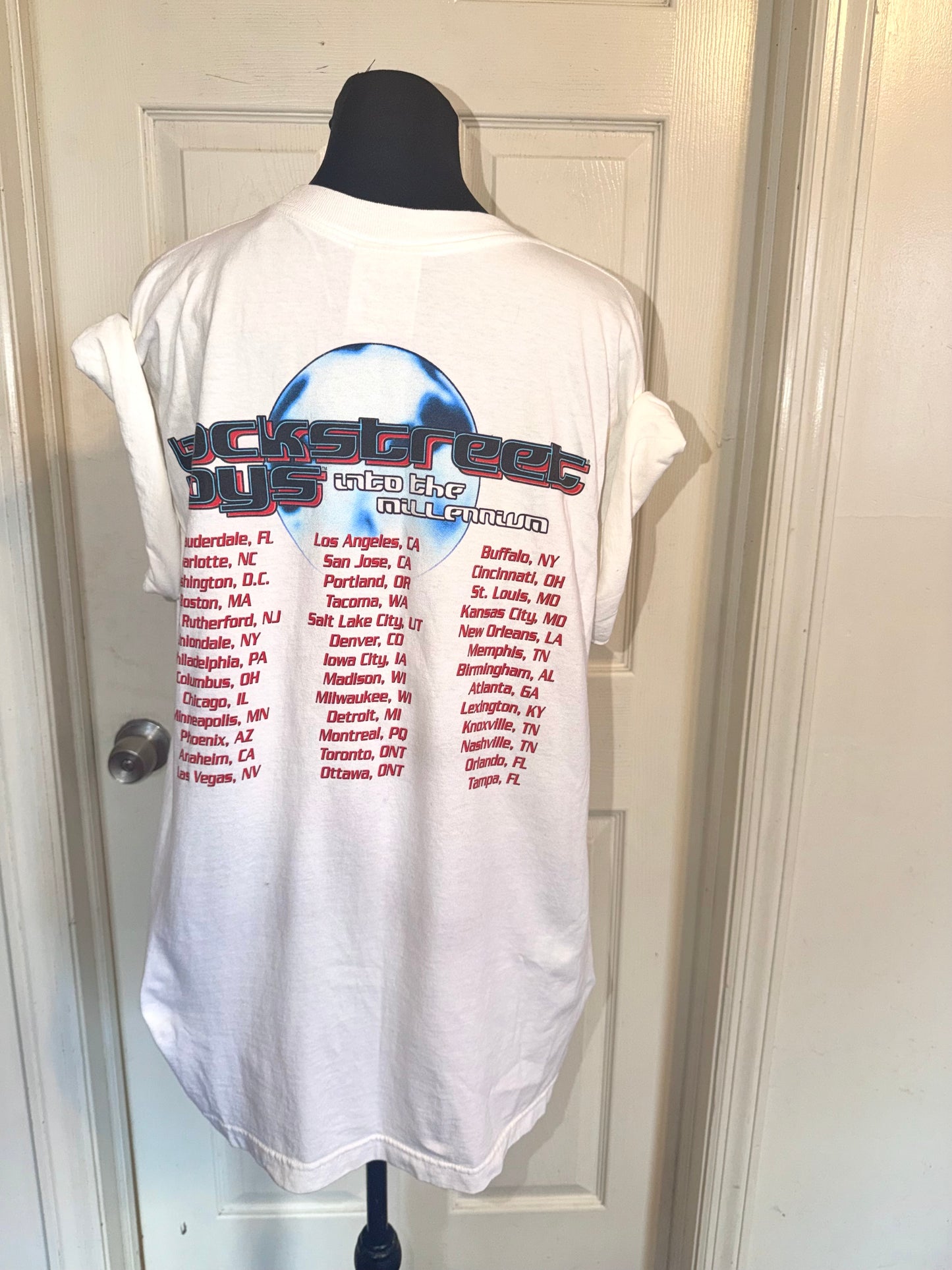 Backstreet Boys Vintage Double Sided Tee