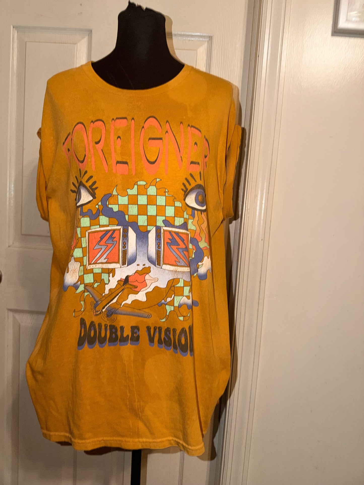 Foreigner Sun-bleached Oversized Tee
