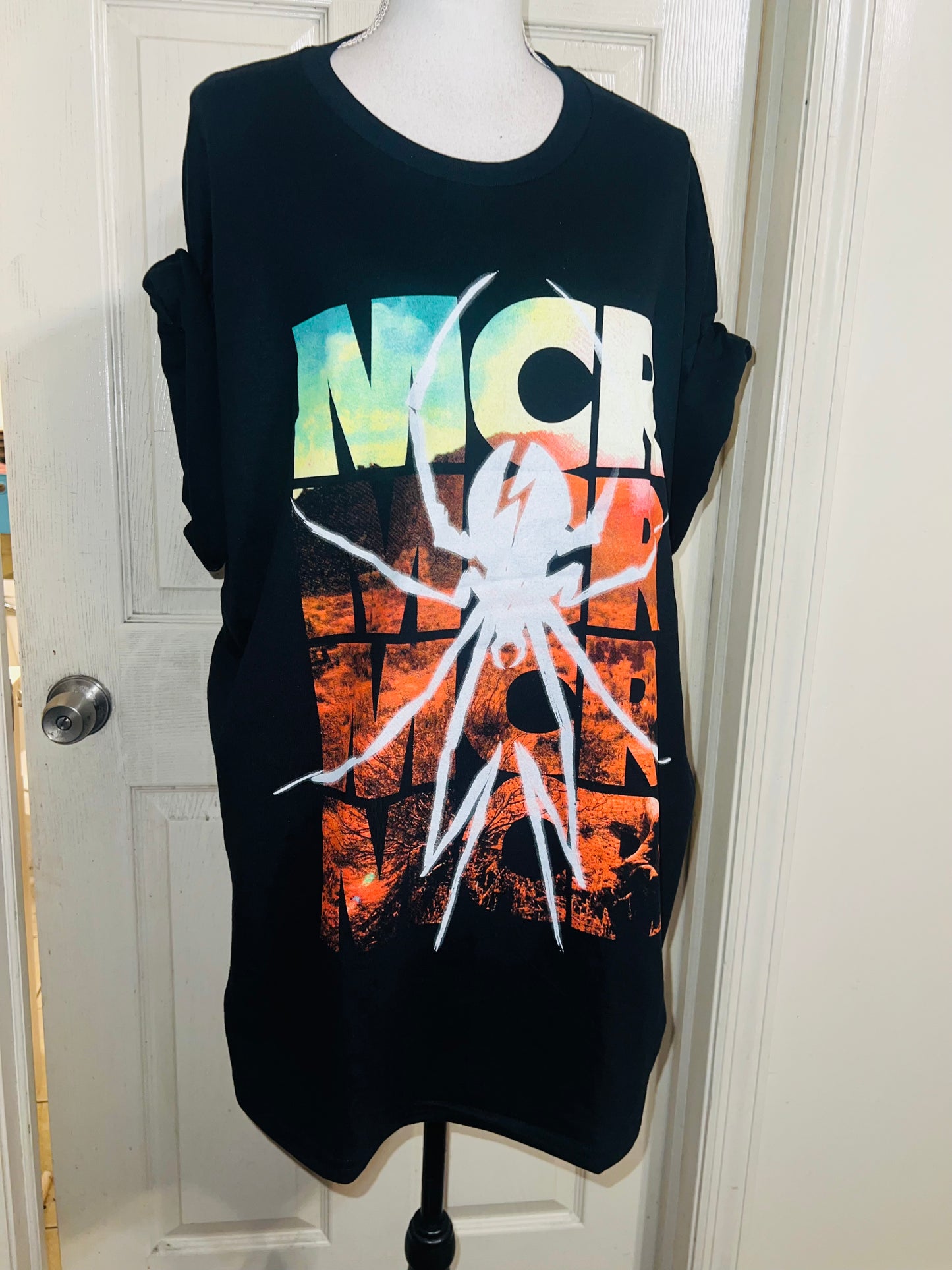 My Chemical Romance Oversized Distressed Tee
