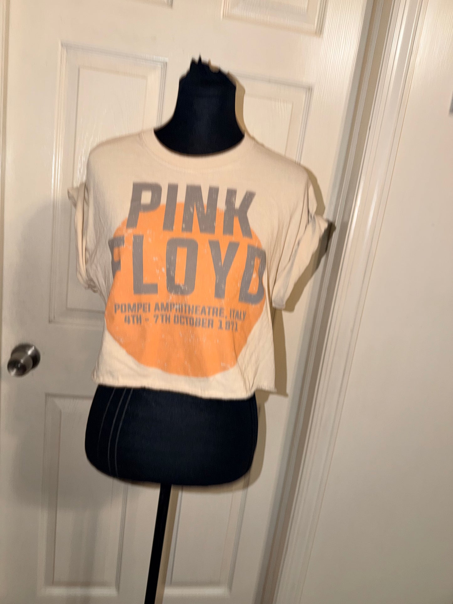 Pink Floyd Cropped Tee