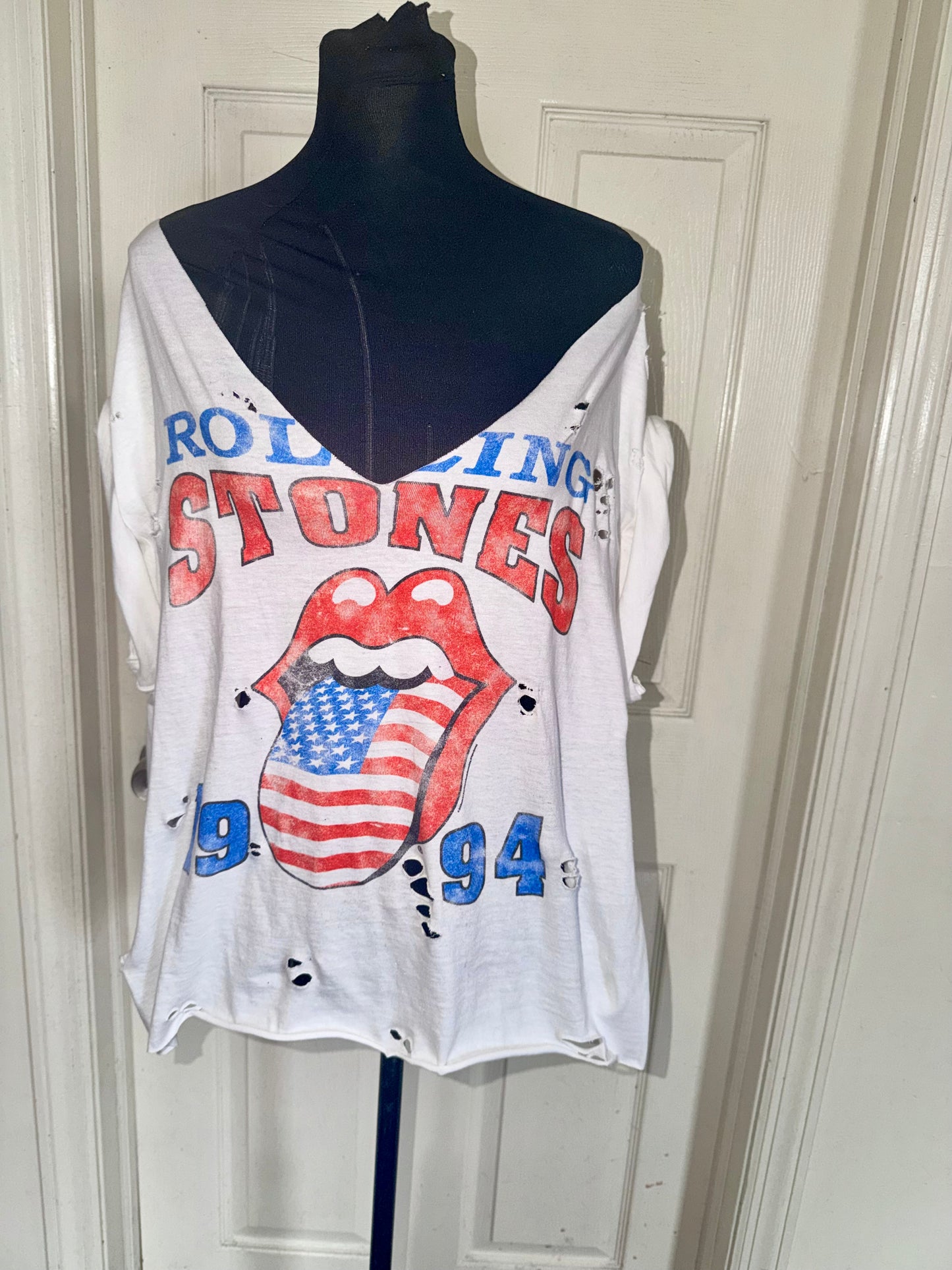 The Rolling Stones Open Back Bow Tee (as is)