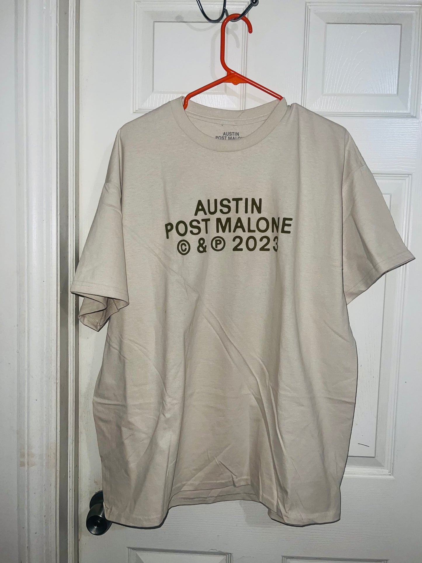 Post Malone Austin Double Sided Distressed Tee