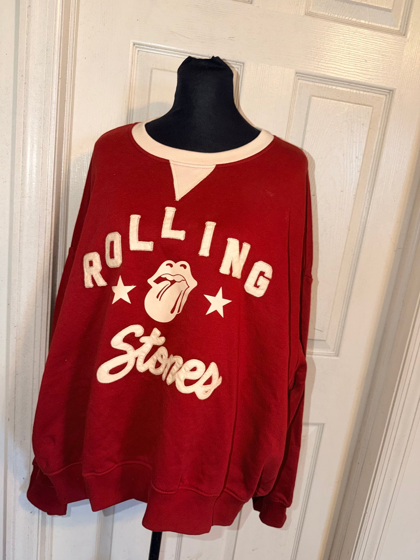 The Rolling Stones Oversized Distressed Tee