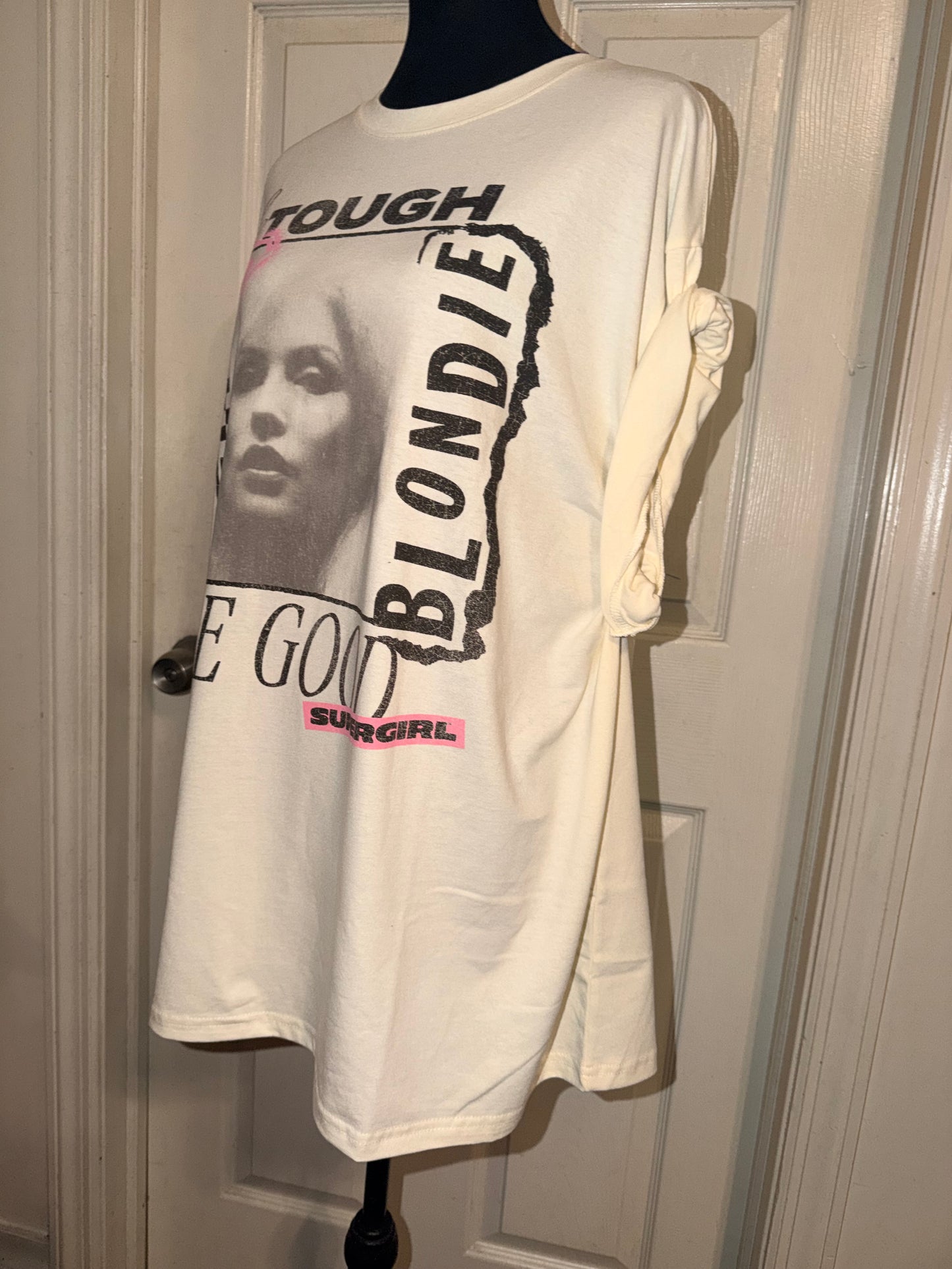 Blondie Oversized Distressed Tee