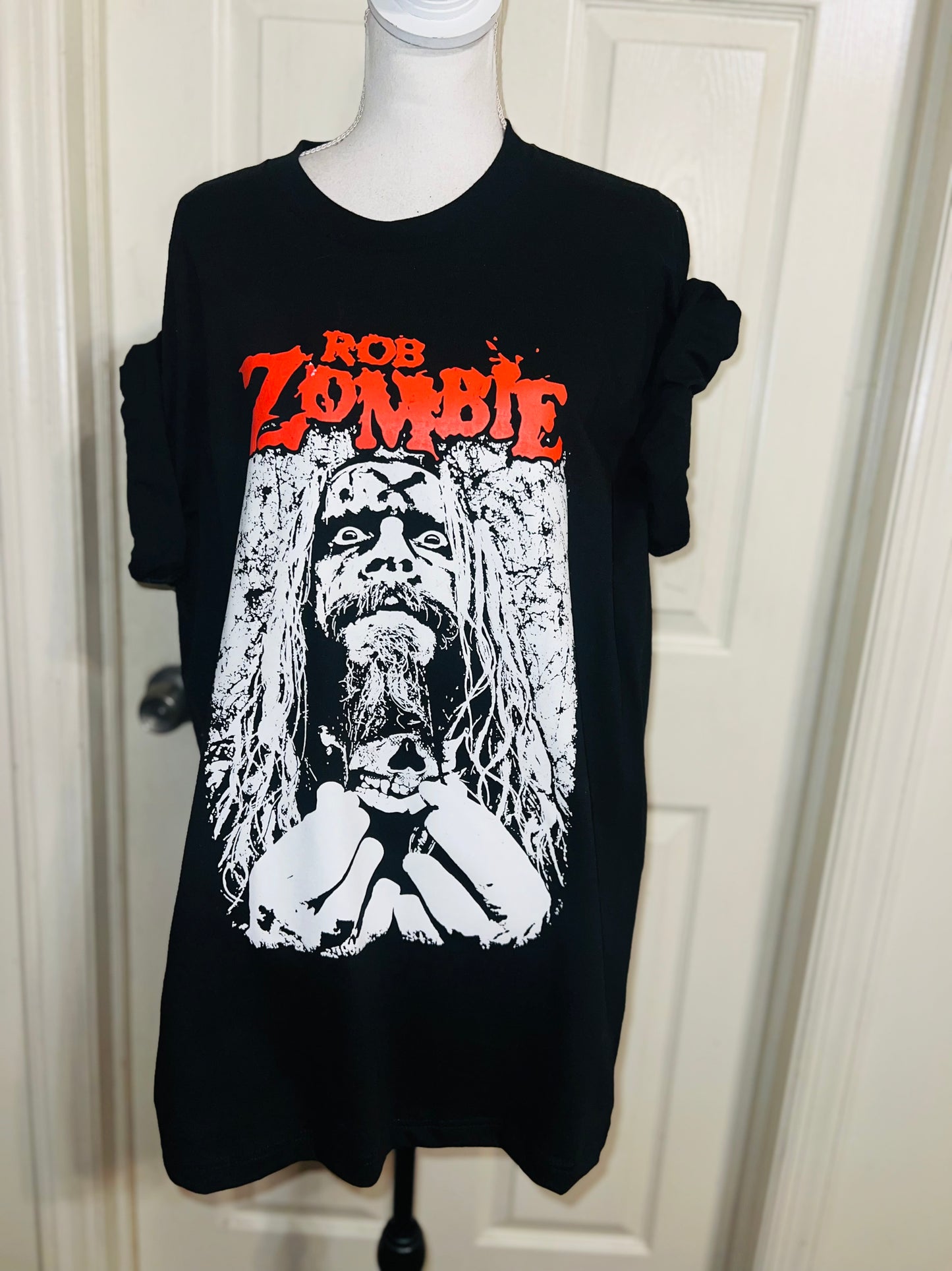 Rob Zombie Oversized Distressed Tee