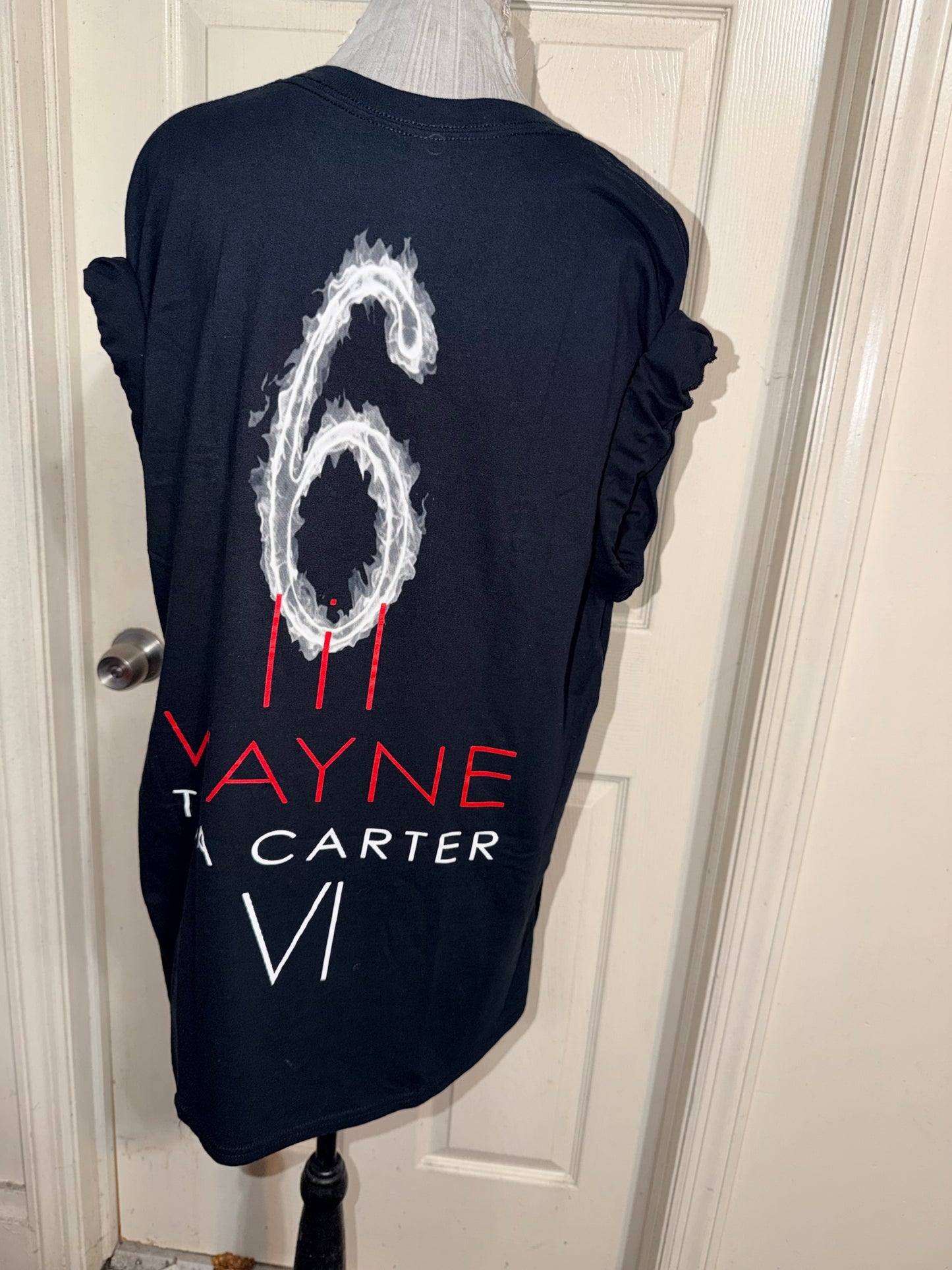 Lil Wayne Double Sided Oversized Distressed Tee