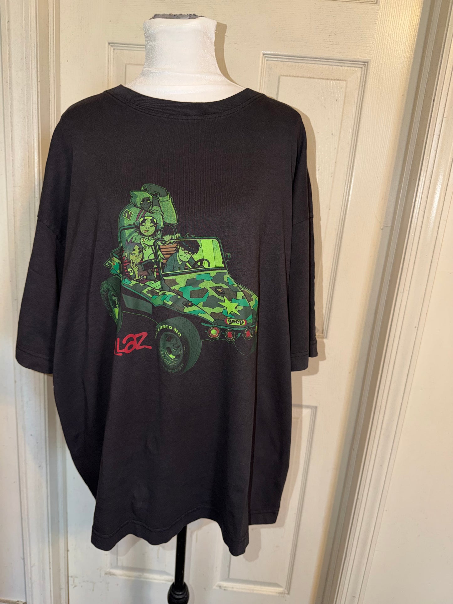 Gorillaz Oversized Distressed Tee