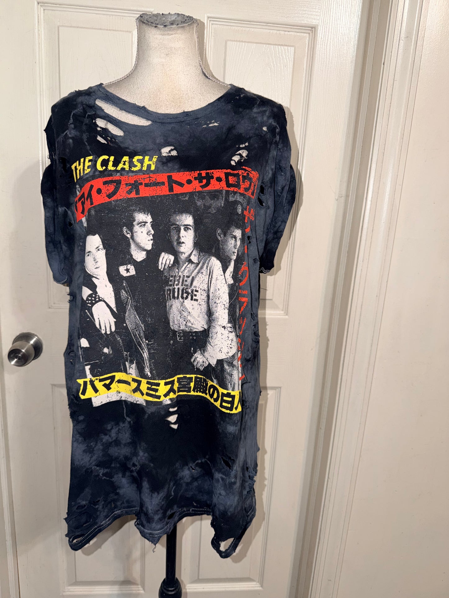 The Clash Distressed Tee