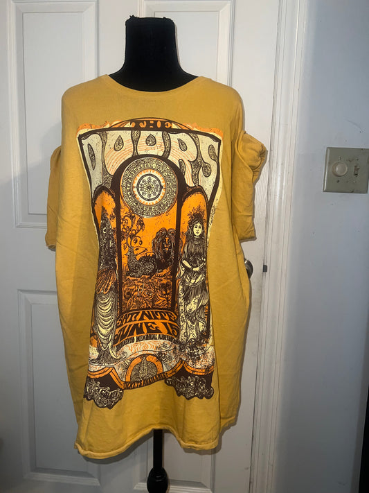 The Doors Oversized Distressed Tee