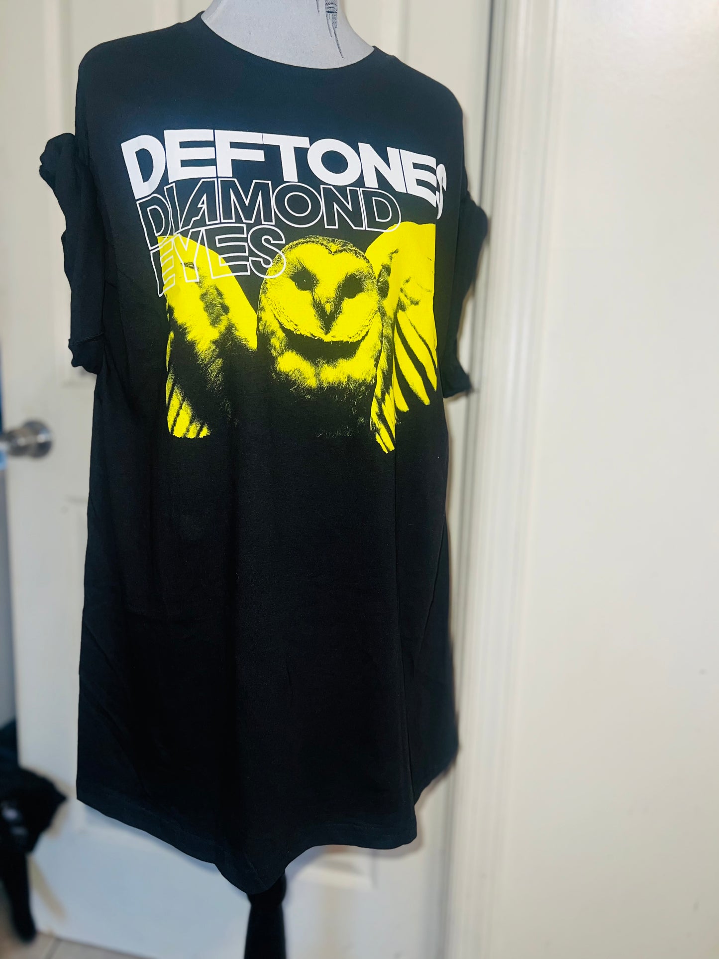 Deftones Oversized Distressed Tee