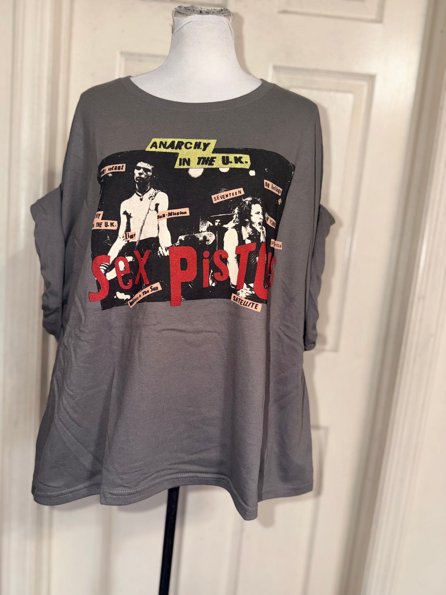 The Sex Pistols Oversized Distressed Tee