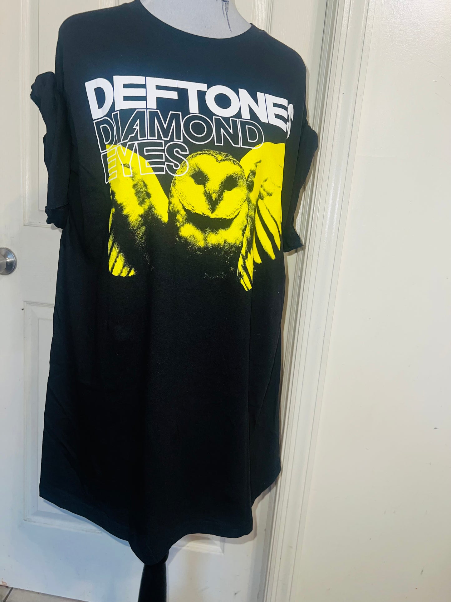 Deftones Oversized Distressed Tee