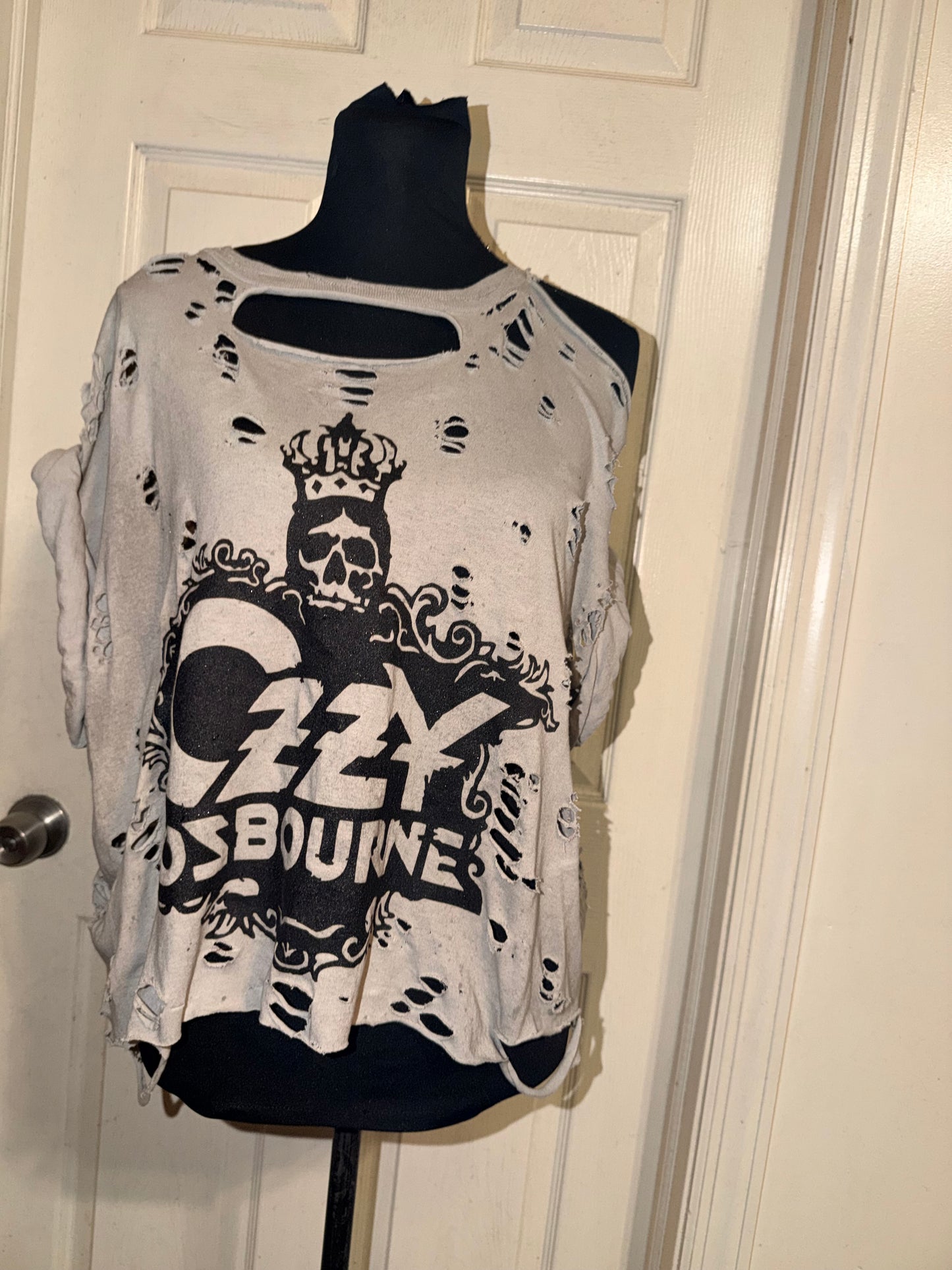 Ozzy Osbourne Oversized Distressed Tee (As Is)