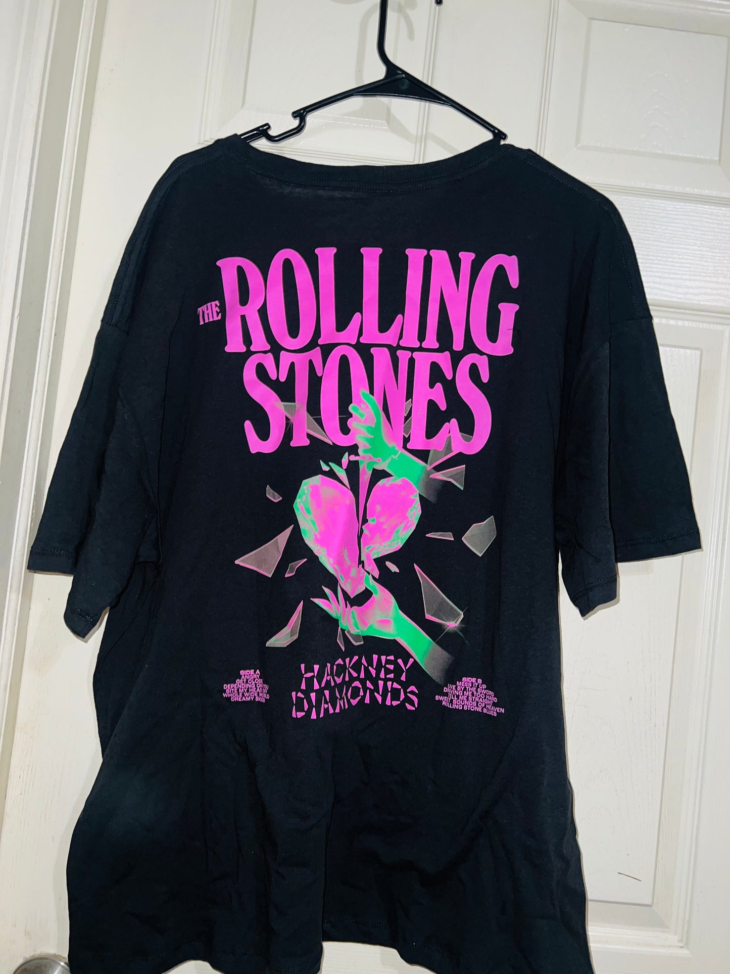 The Rolling Stones Double Sided Distressed Tee