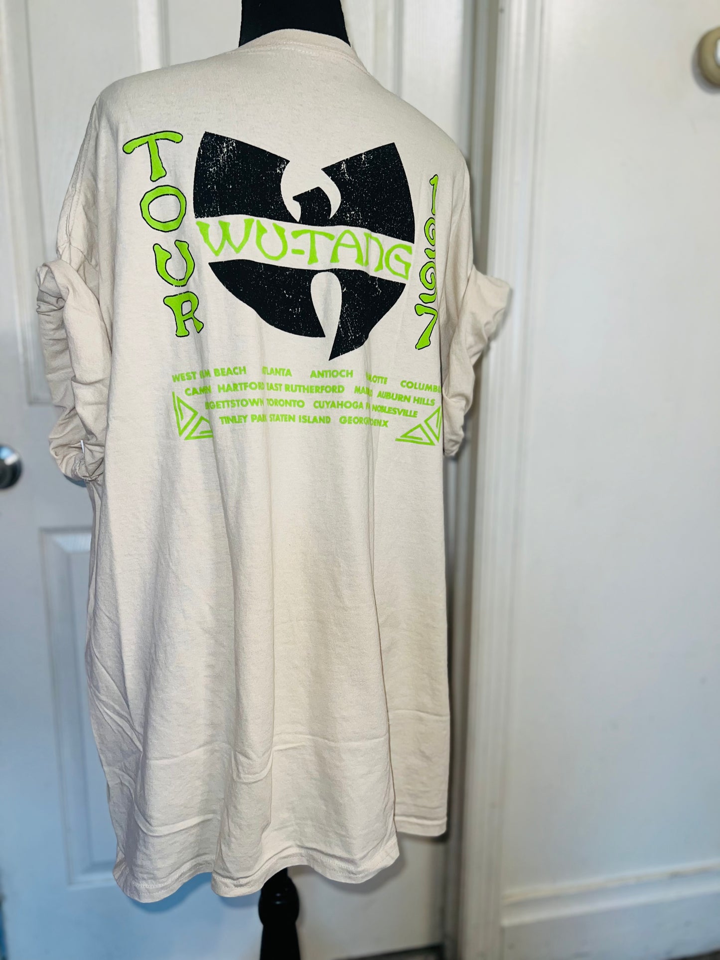 Wu-Tang Clan Double Sided Distressed Tee